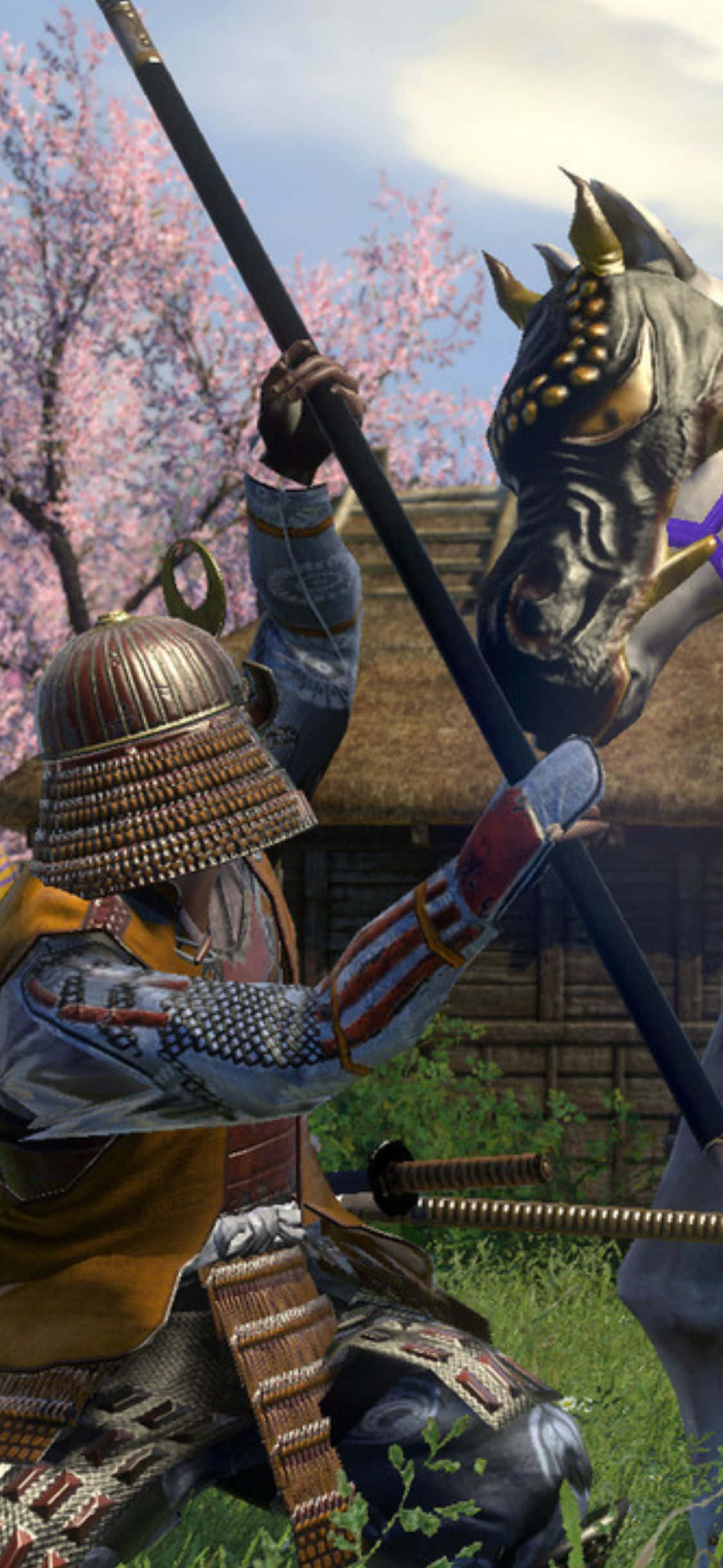 iPhone X Total War Shogun 2 背景 壁紙