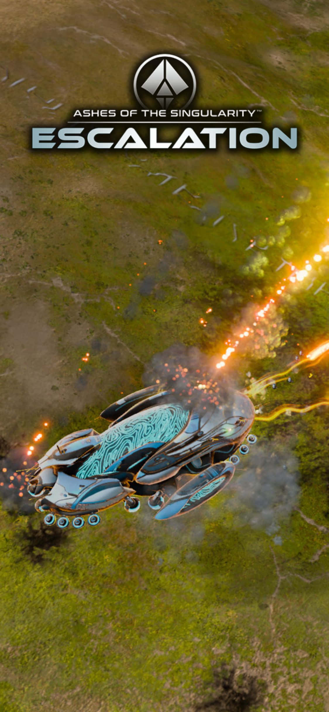 iPhone Xと『Ashes of the Singularity Escalation』で壮大な戦略戦場を征せ 壁紙