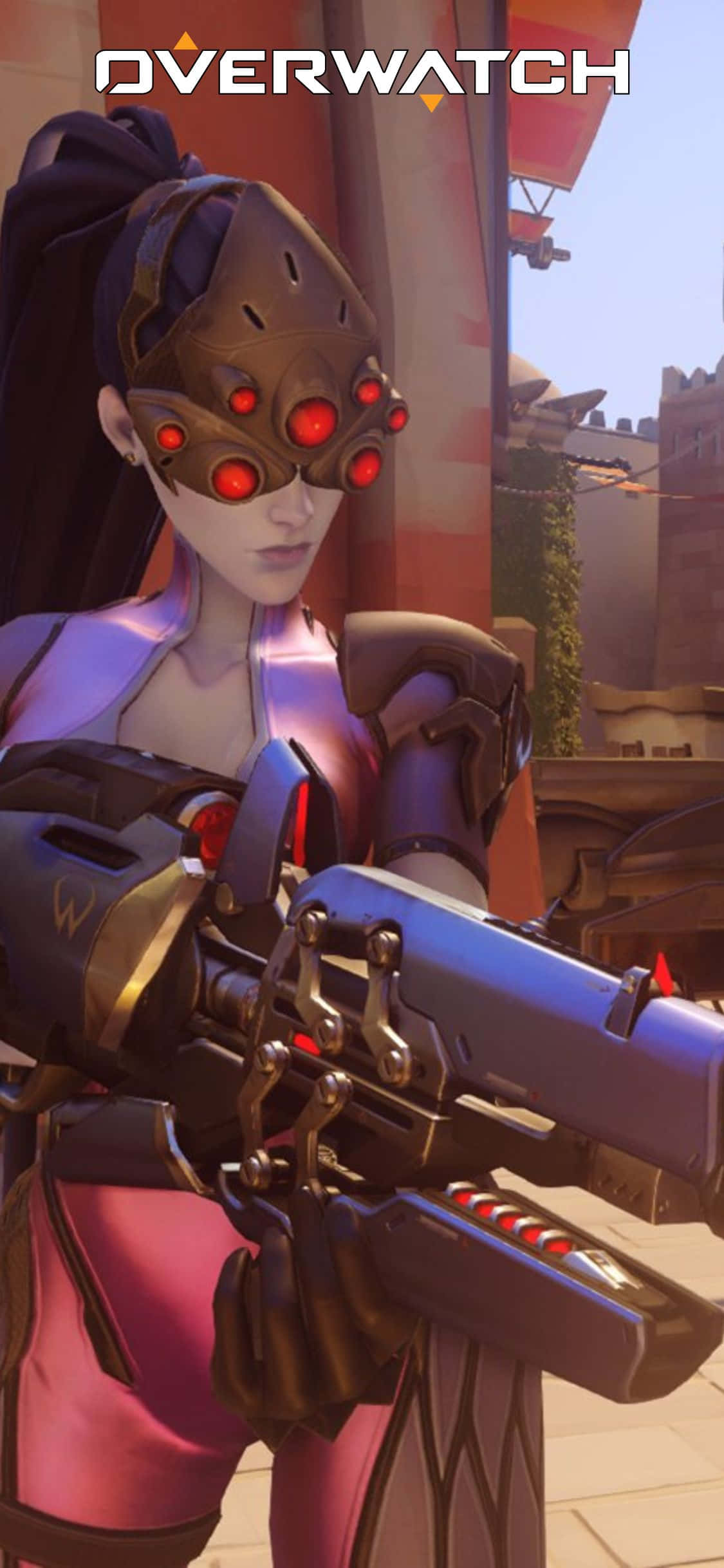 スタイリッシュなiPhone XでOverwatchを体験 壁紙