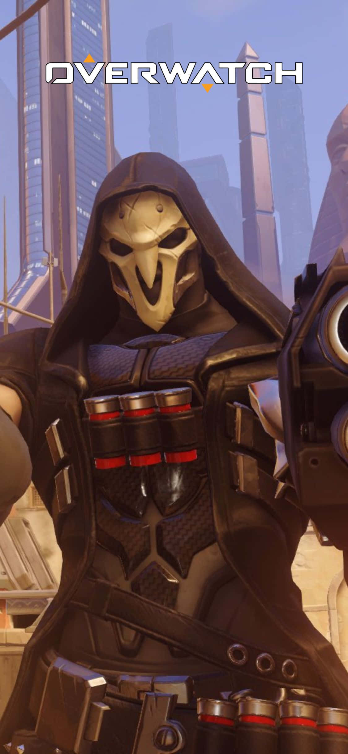 iPhone XとOverwatchでスタイリッシュに戦おう 壁紙