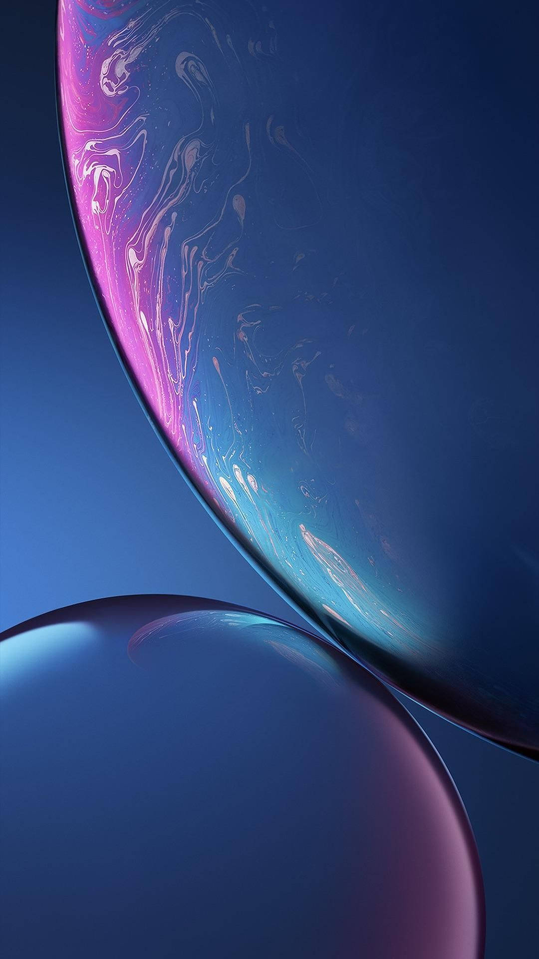 iPhone XR上のリキッドモーション 壁紙