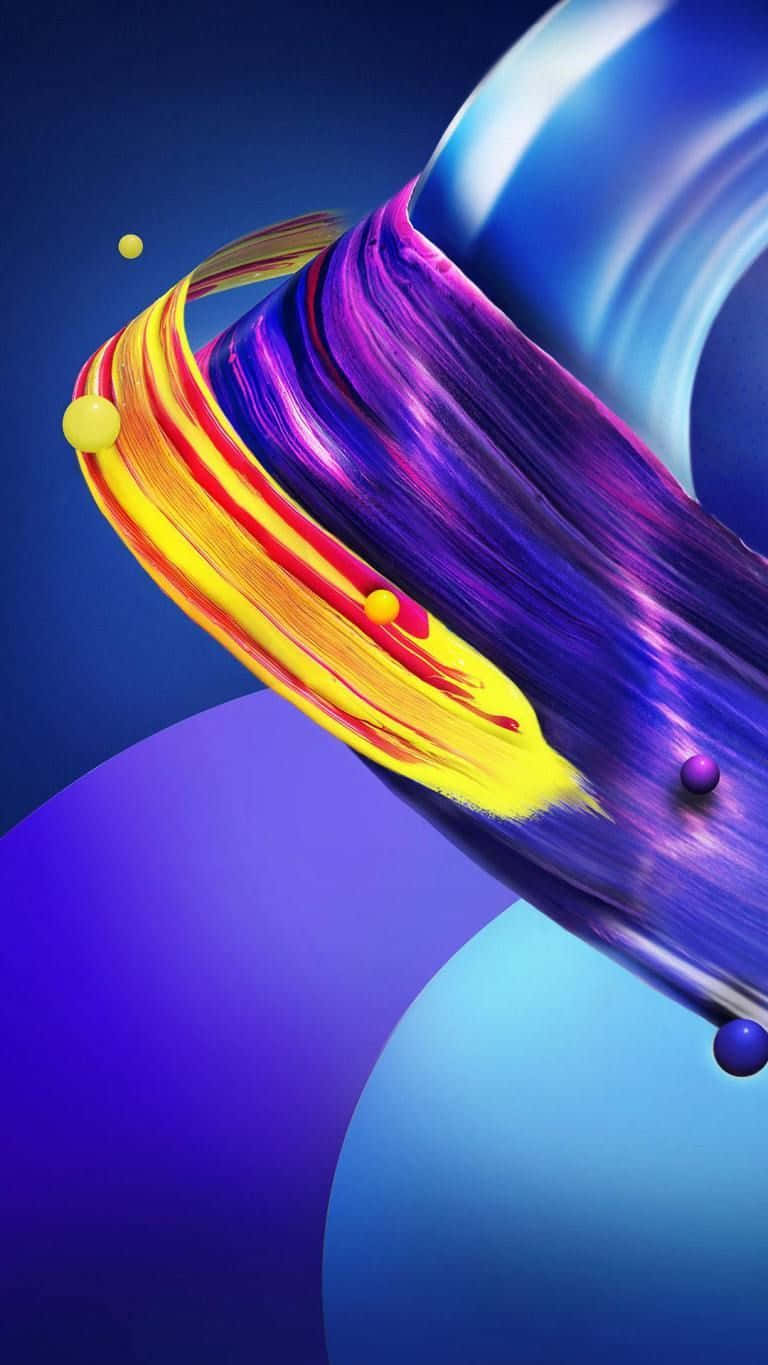 iPhone Xr ストック トレンドの抽象曲線 壁紙