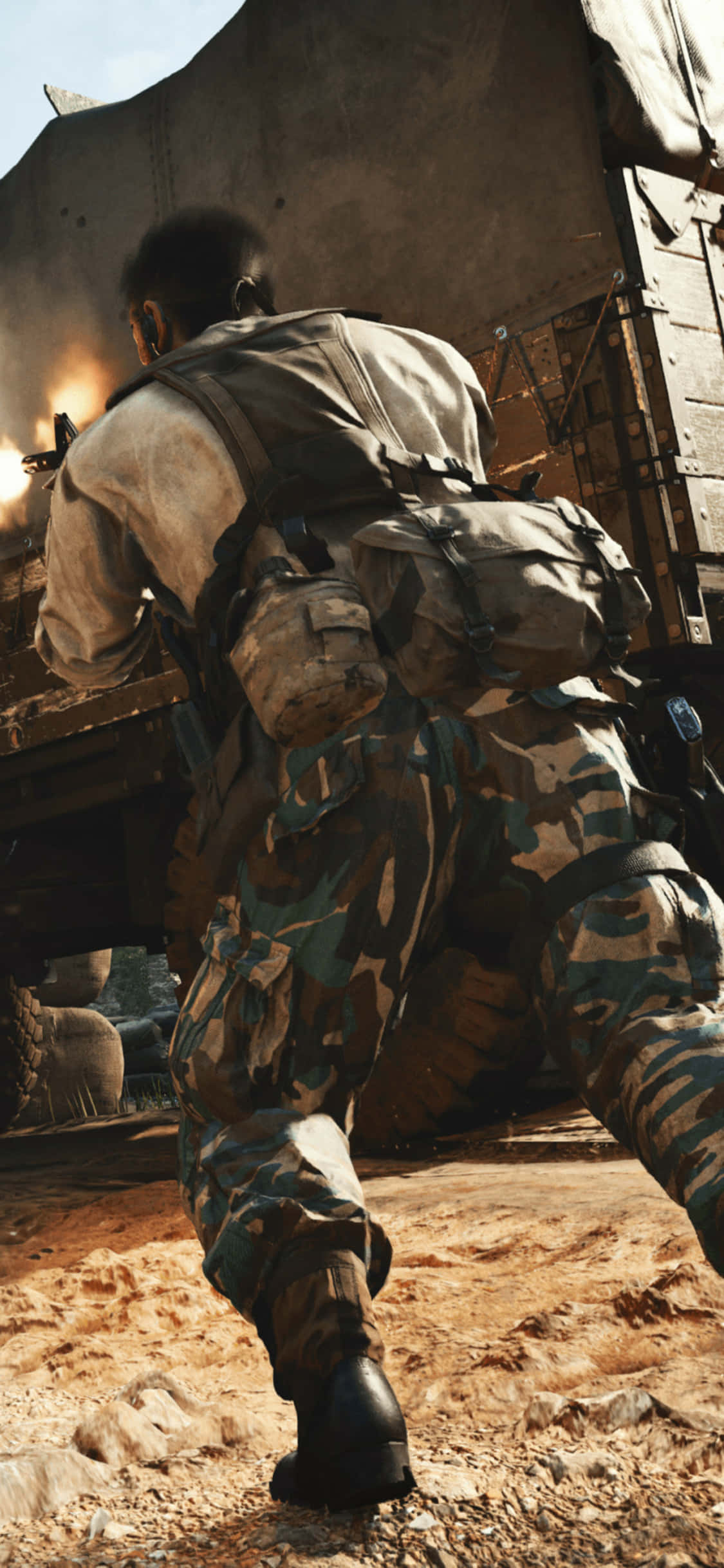 iPhone XS Call of Duty Black Ops Cold War プロモ15壁紙 壁紙