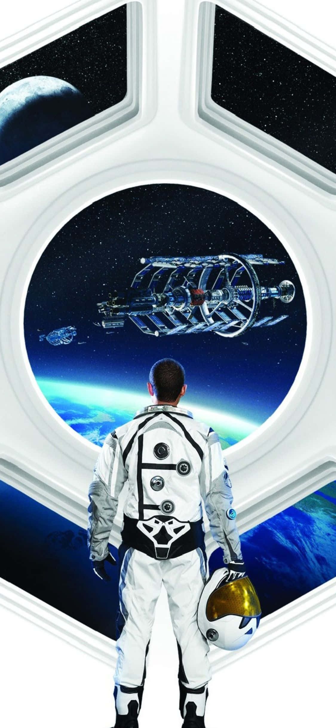 iPhone XS Civilization Beyond Earth 宇宙飛行士の背景 壁紙