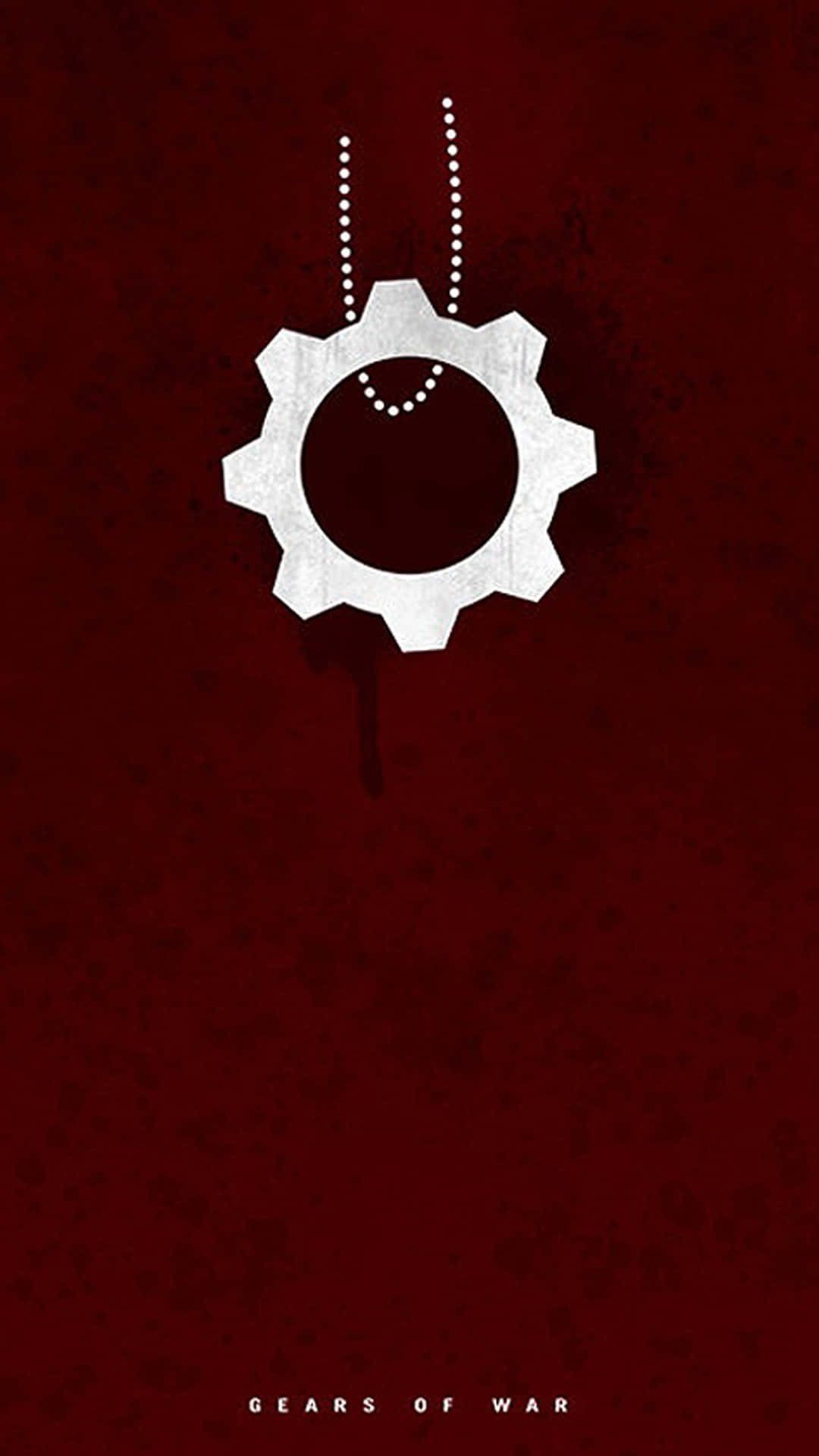 コグペンダントネックレス iPhone XS Gears Of War 5 壁紙