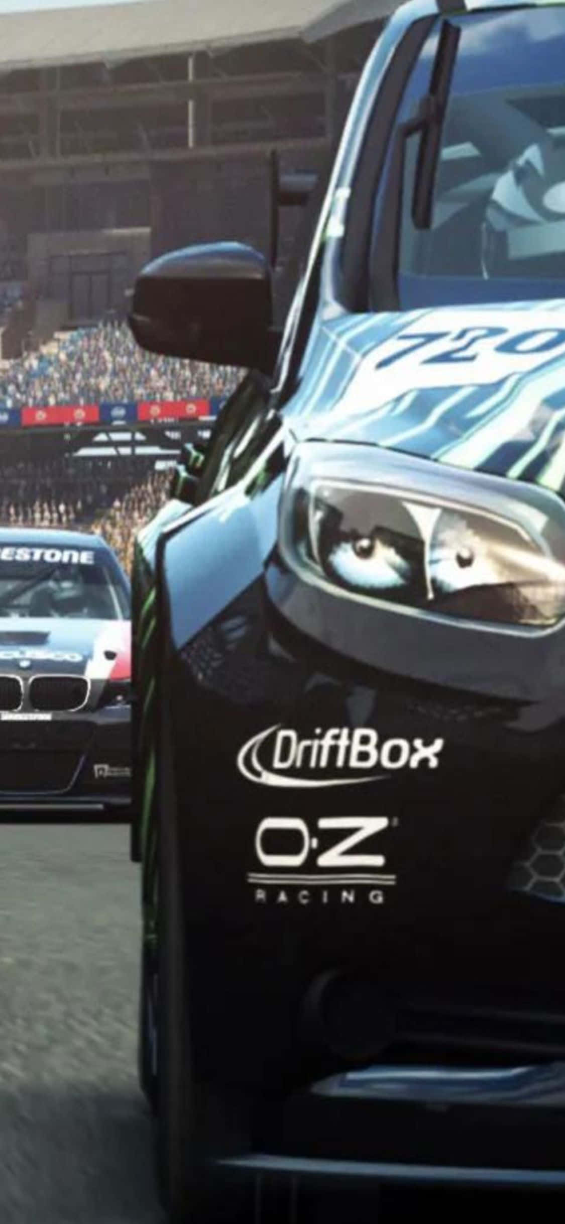 iPhone Xs Grid Autosport Driftbox 背景 壁紙