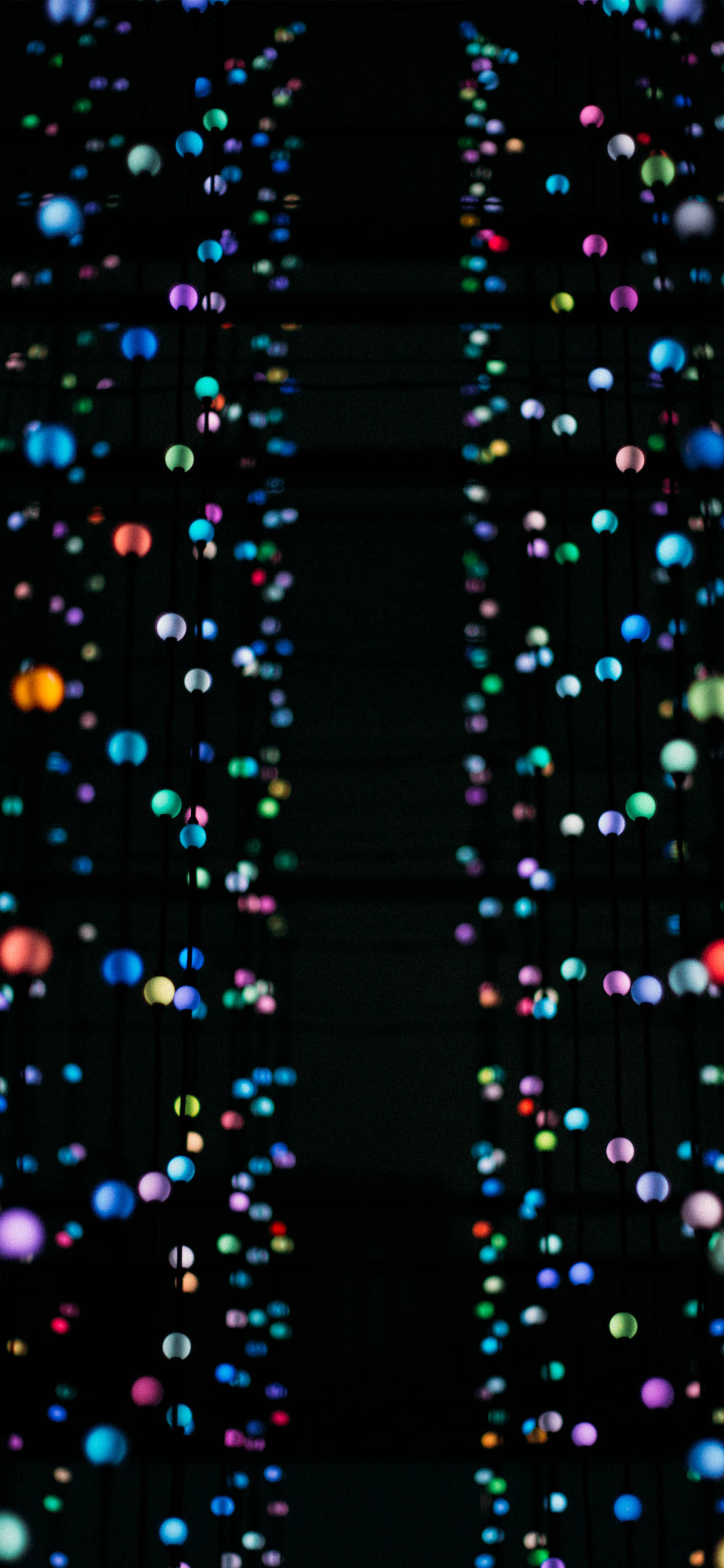 クロマティックサークル iPhone Xs 壁紙