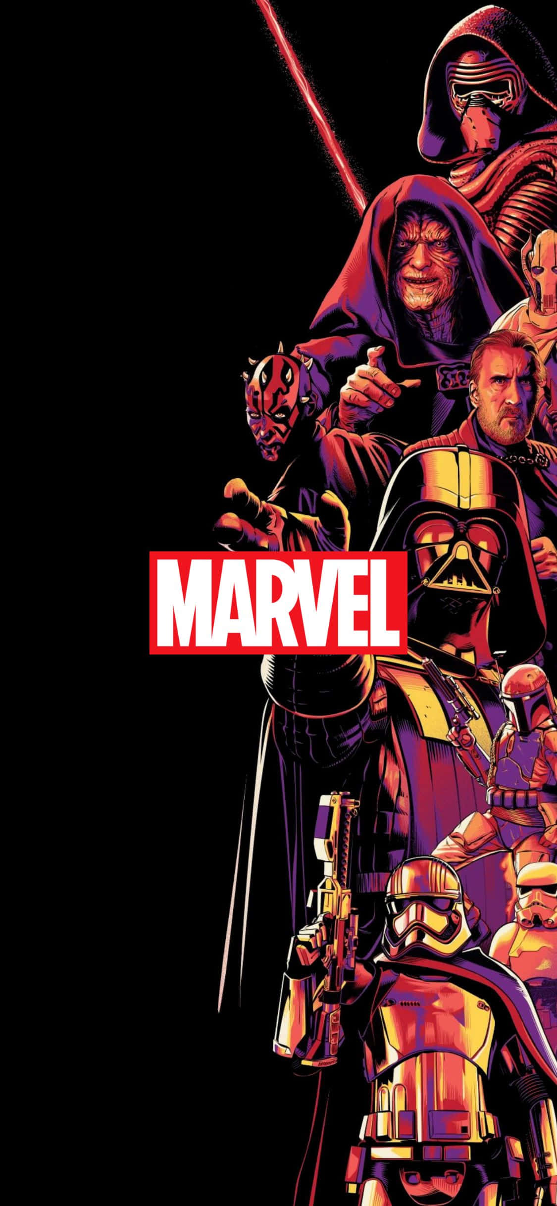 スター・ウォーズのキャラクター iPhone XS Marvel 背景 壁紙
