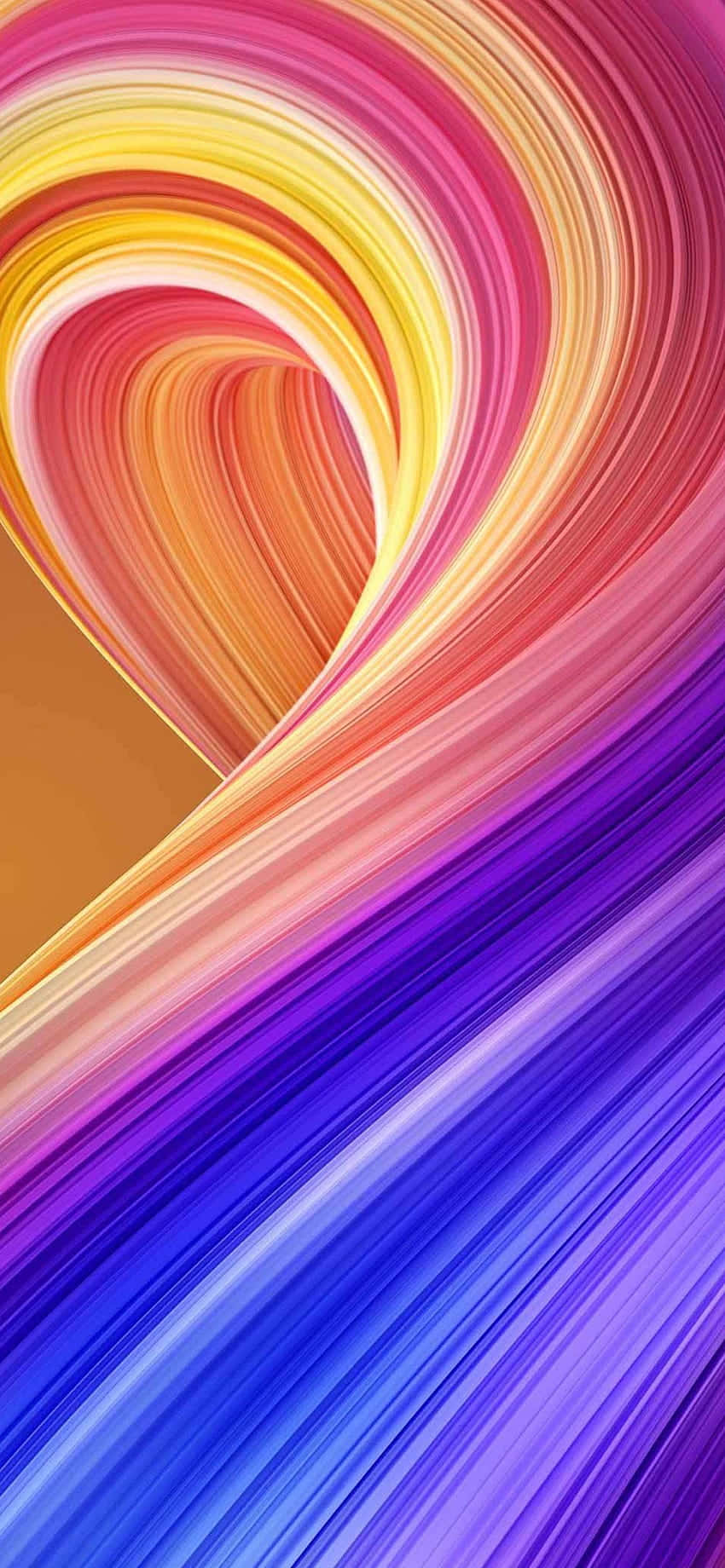 iPhone Xs Max Apple 背景 ねじれた形状 壁紙