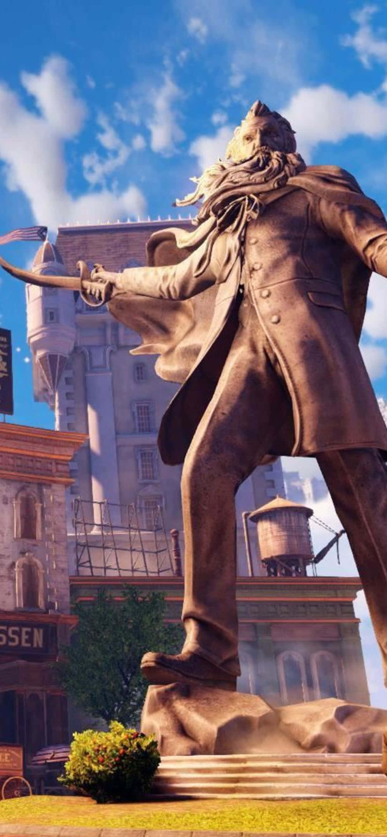 像 iPhone Xs Max Bioshock Infinite 背景 壁紙