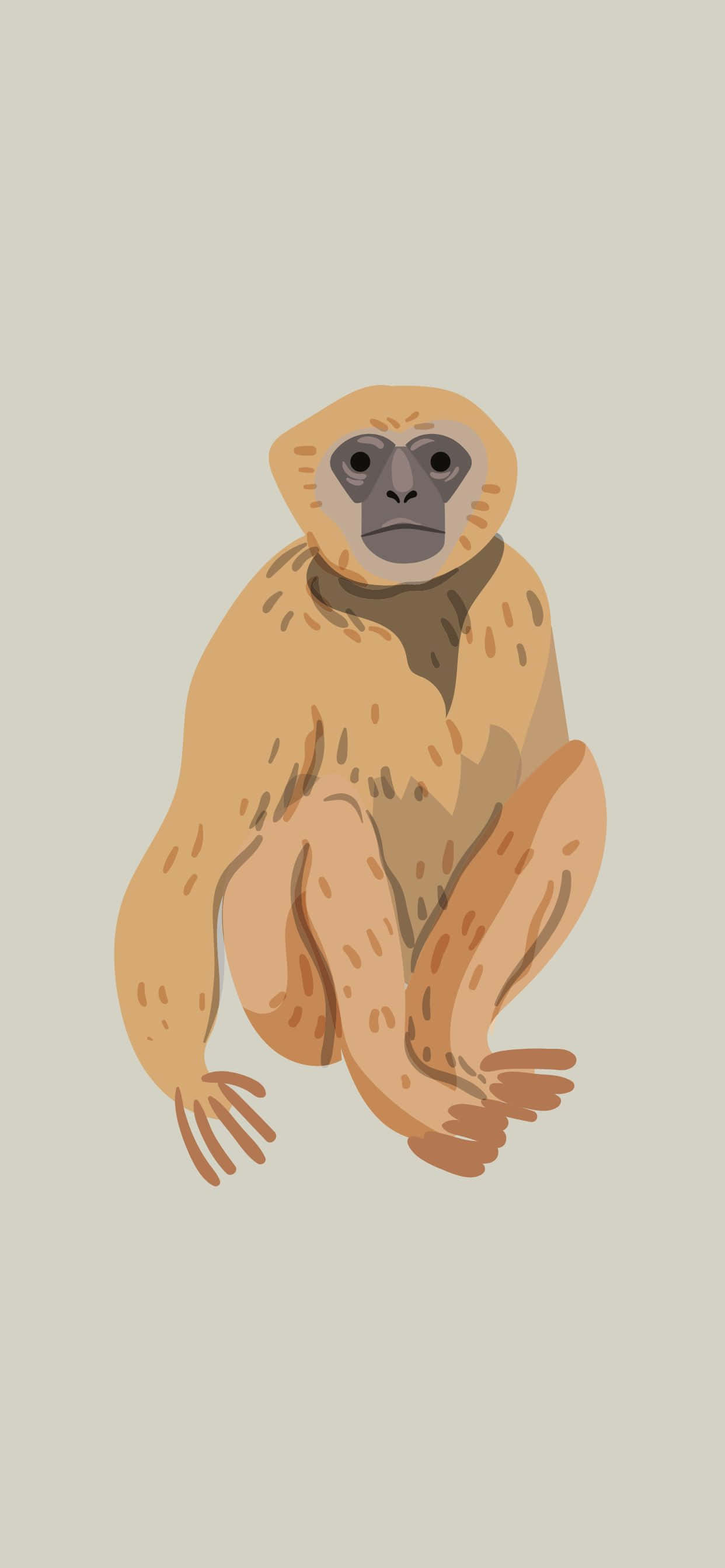 iPhone Xs Max Gibbon、準備完了！ 壁紙