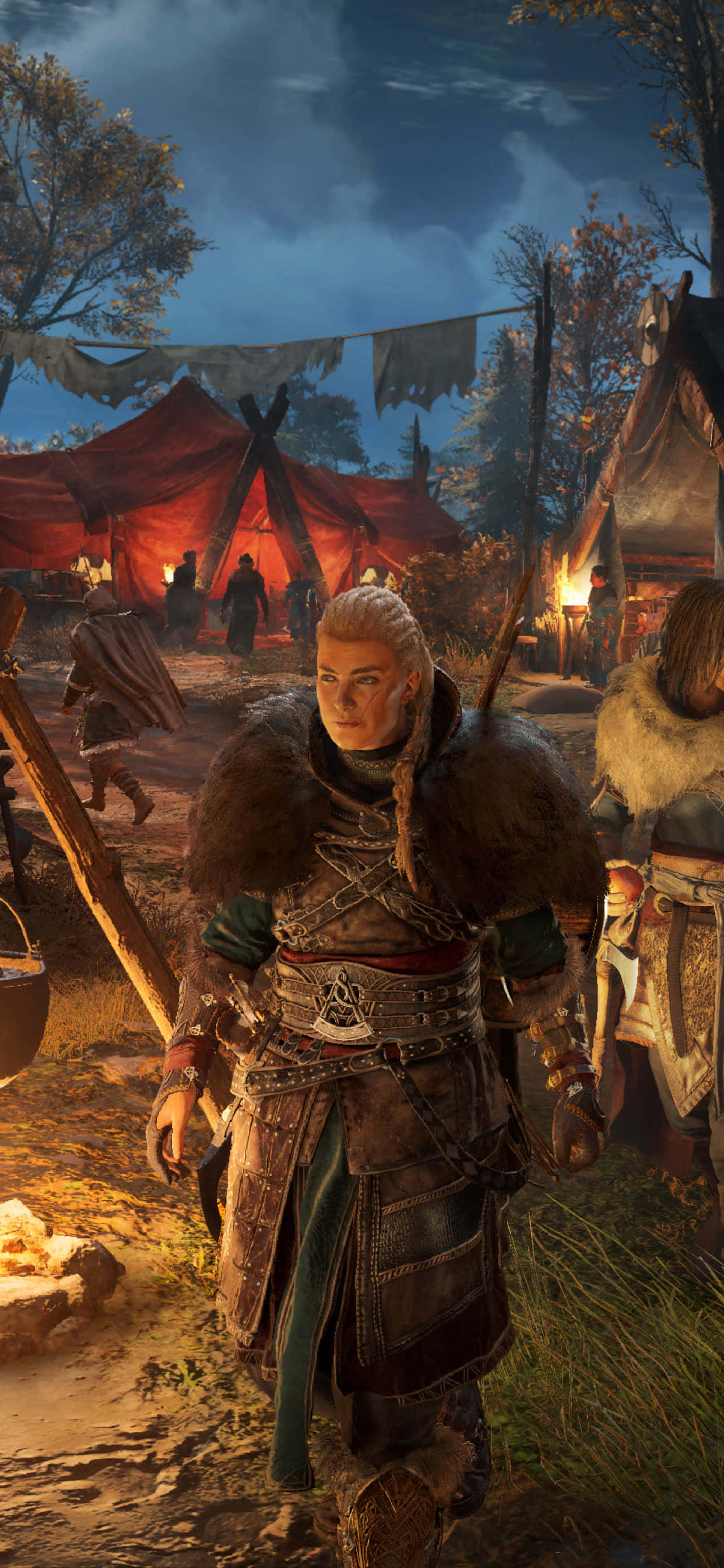 美しいエイヴォル・ヴァーリンズドッティル iPhone Xs Max アサシン クリード ヴァルハラ 壁紙