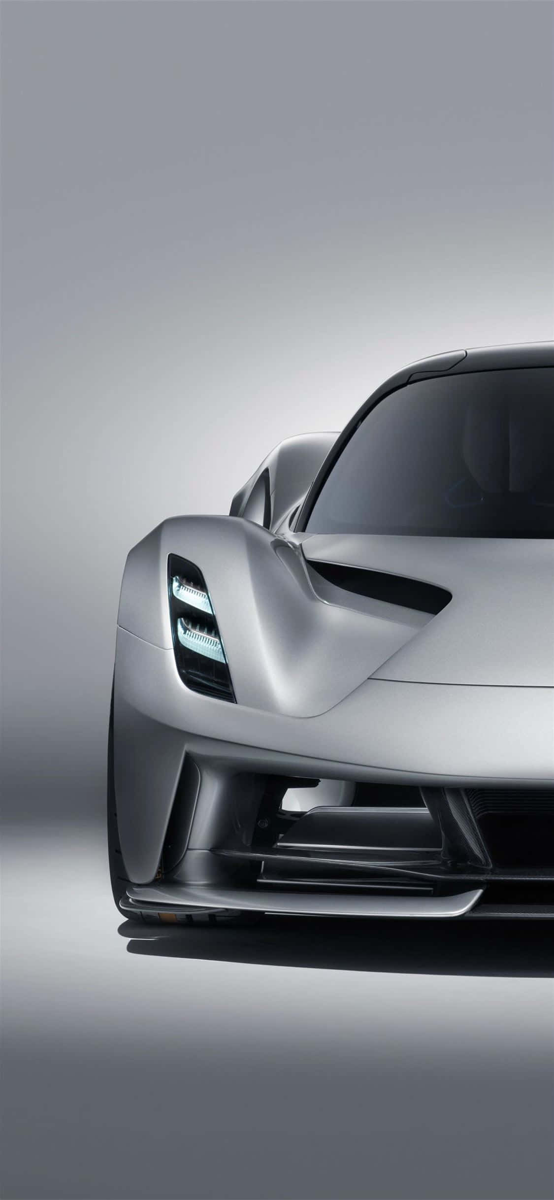 iPhone XS Max Project Cars 2 シルバー アスパーク アウル 背景 壁紙