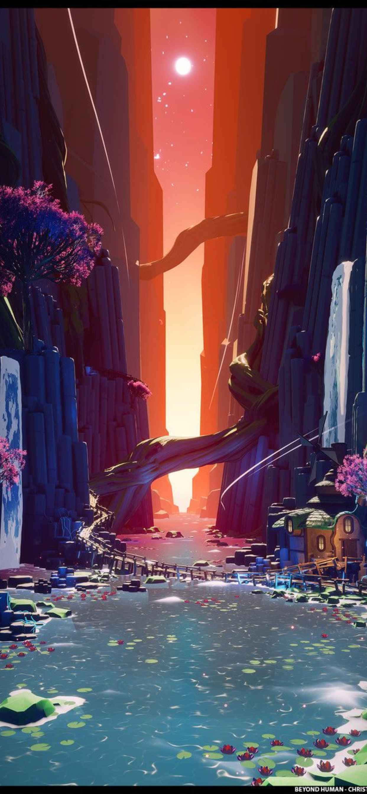 アニメーション風バトルグラウンド iPhone Xs Max Team Fortress 2 背景 壁紙