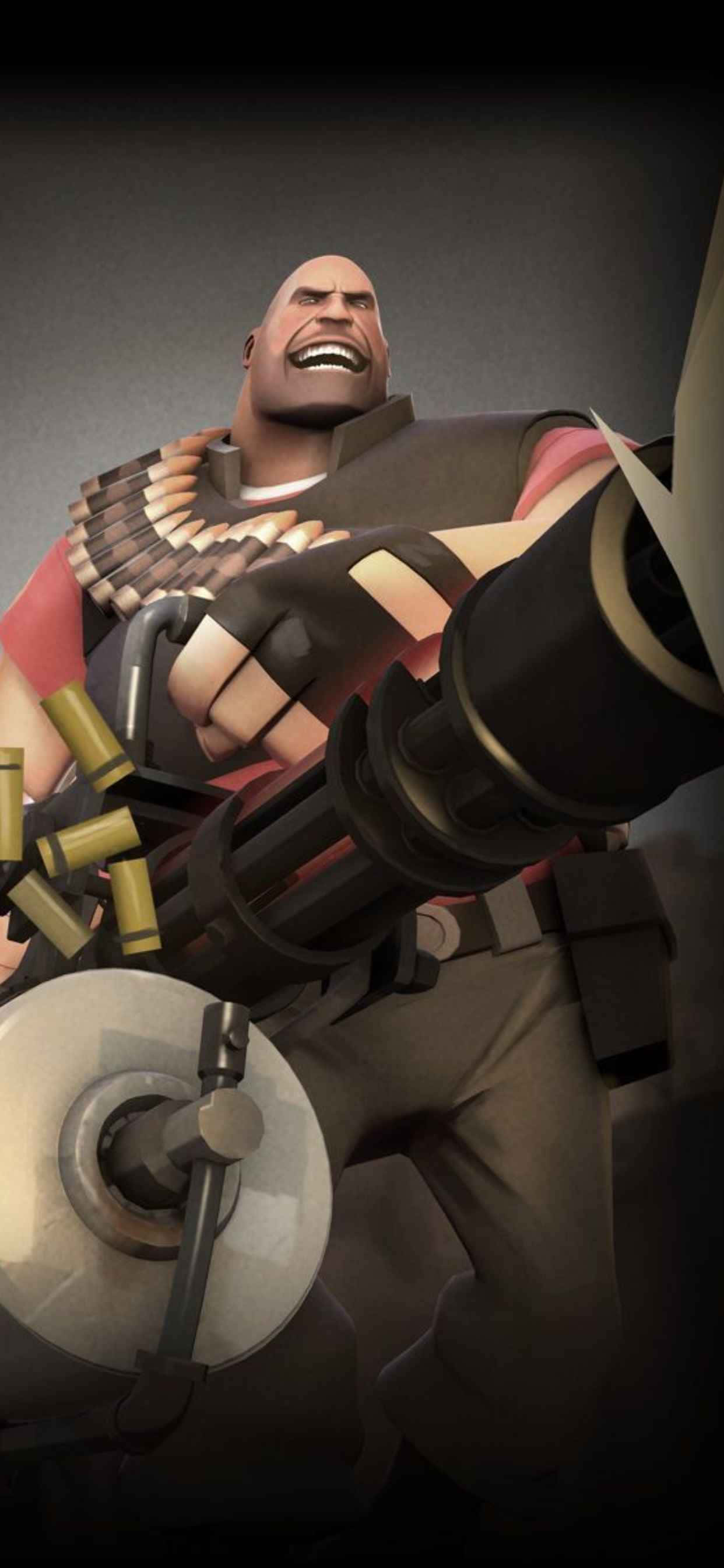 ヘビーマシンガン iPhone Xs Max Team Fortress 2 背景 壁紙