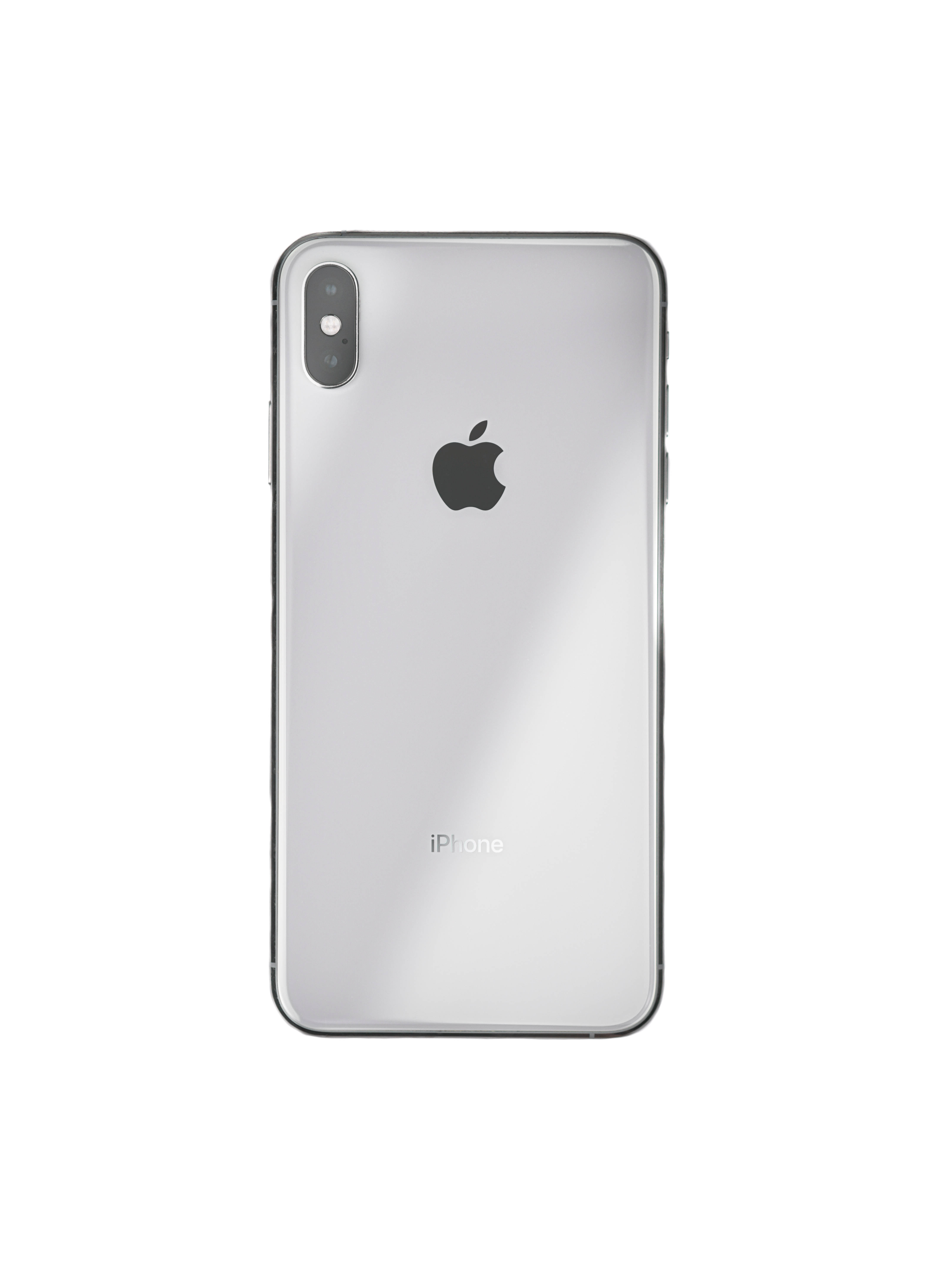 グレーのiPhone Xs Max 壁紙