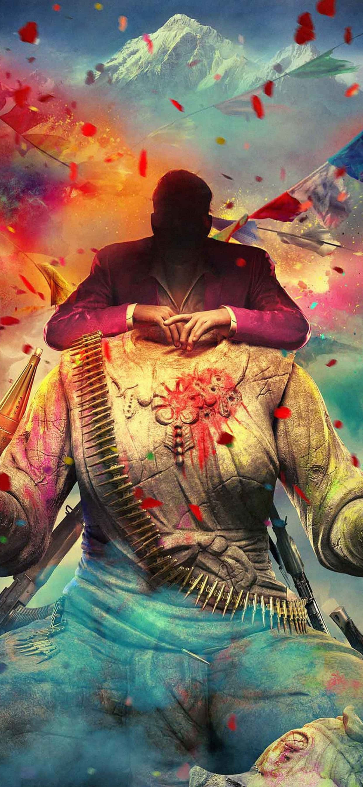 iPhone XS MaxでFar Cry 4の素晴らしい廃墟を探検 壁紙