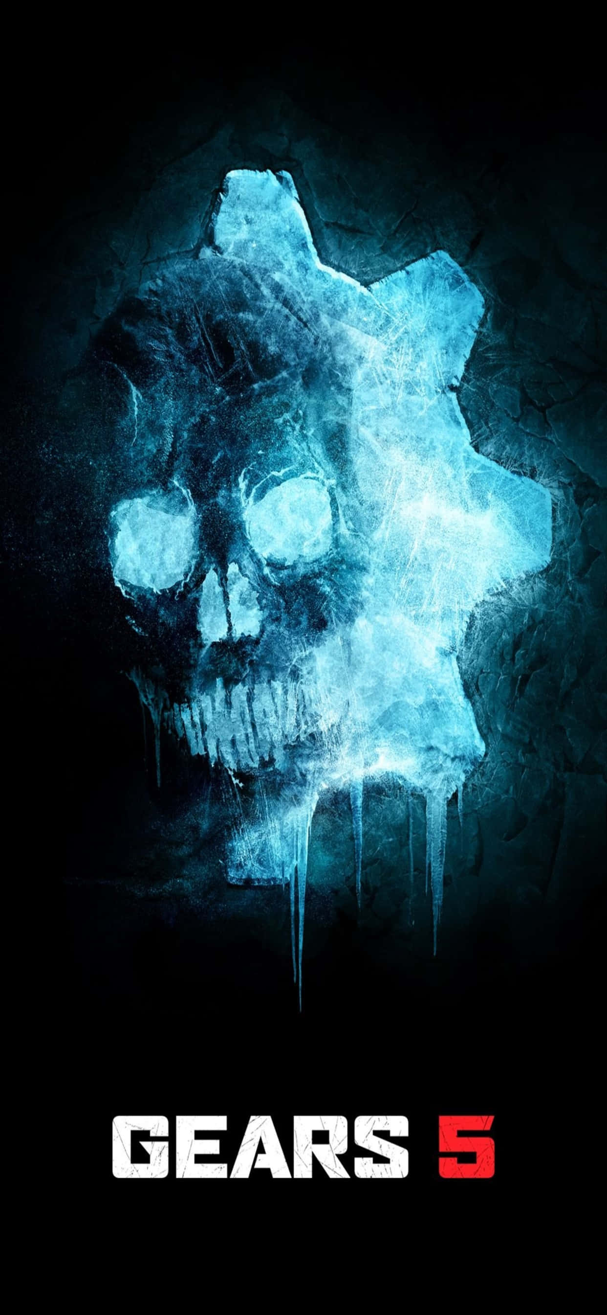 iPhone XS Max画面で楽しむスリリングなGears of War 5ゲームシーン 壁紙