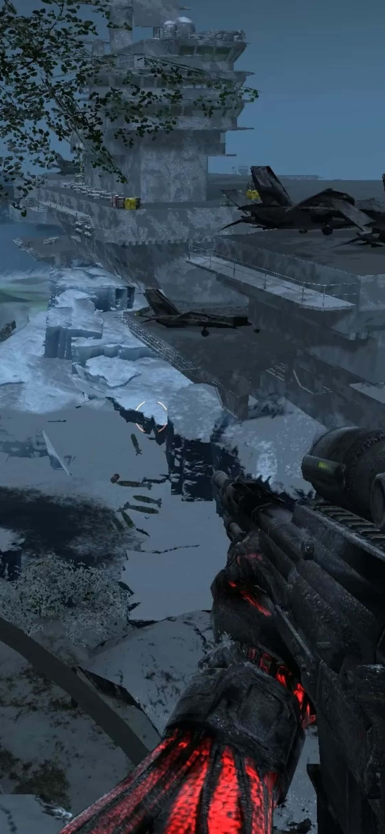 iPhone Xs Maxで『Crysis Warhead』 壁紙