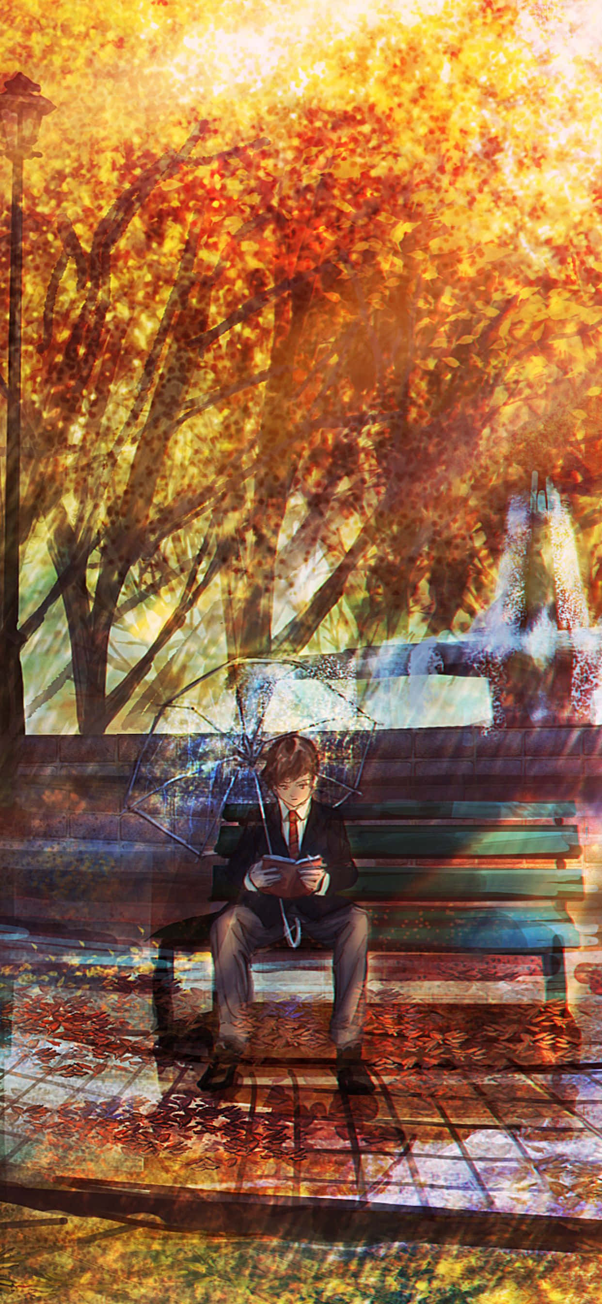 Enjoy the peacefulness and crispness of Autumn with the iPhone Xs Max. 壁紙