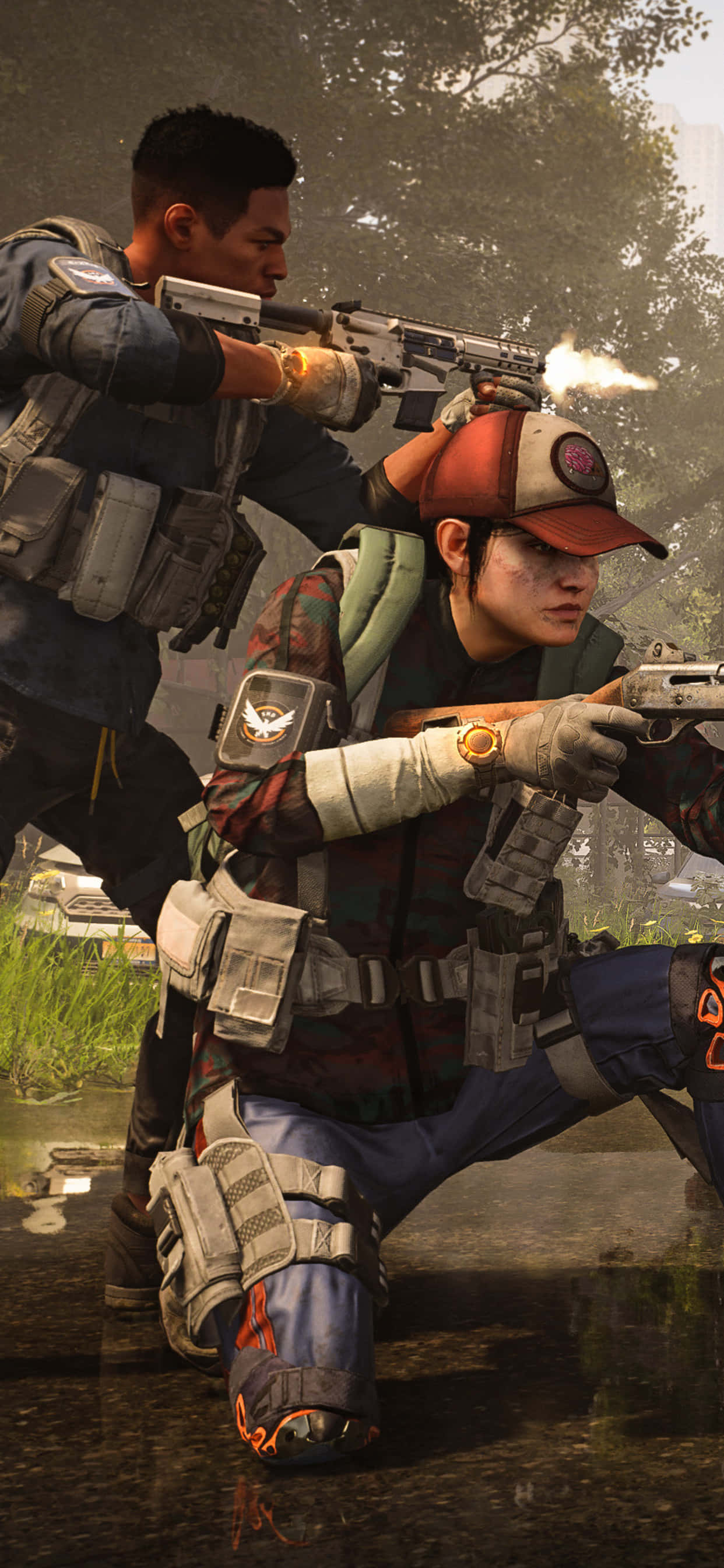 iPhone XS MaxとThe Divisionで仮想世界へ没入 壁紙