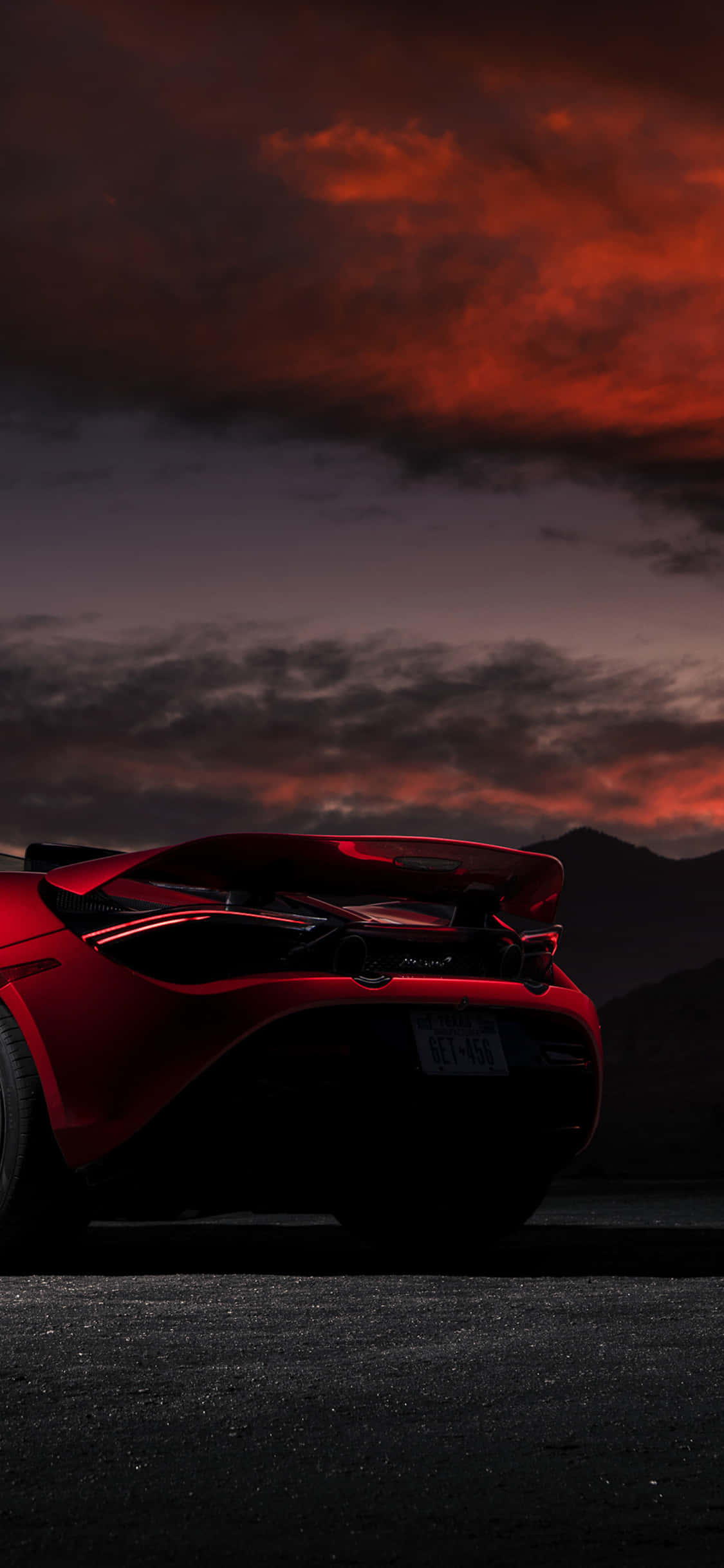 スピードとスタイルのために、iPhone Xs McLaren 720s 壁紙