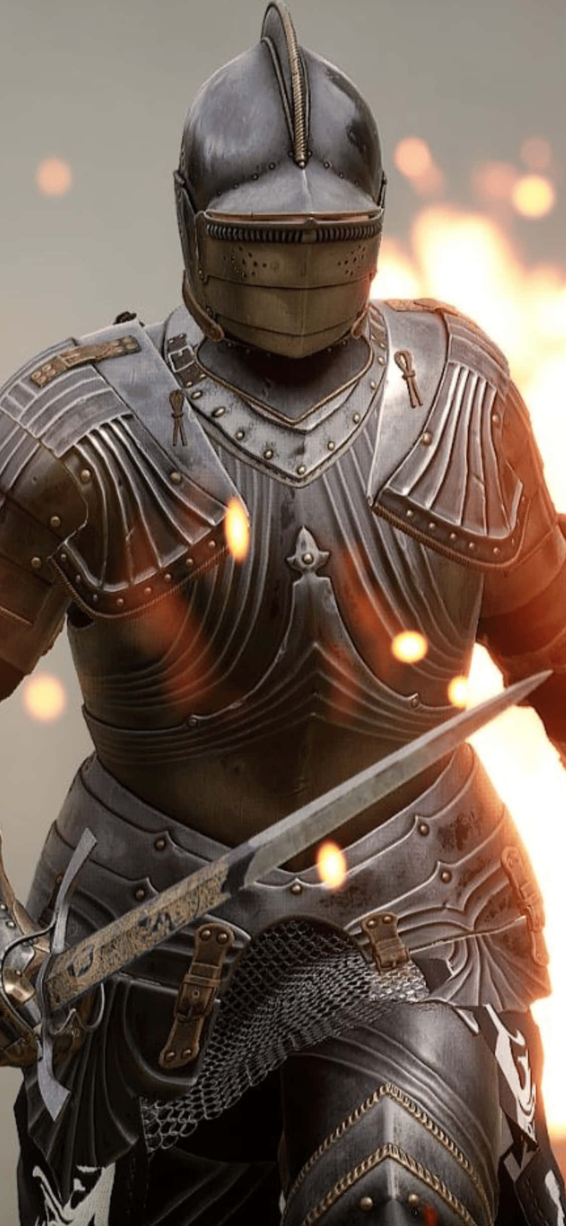 ファイアエフェクト iPhone Xs Mordhau 背景 壁紙