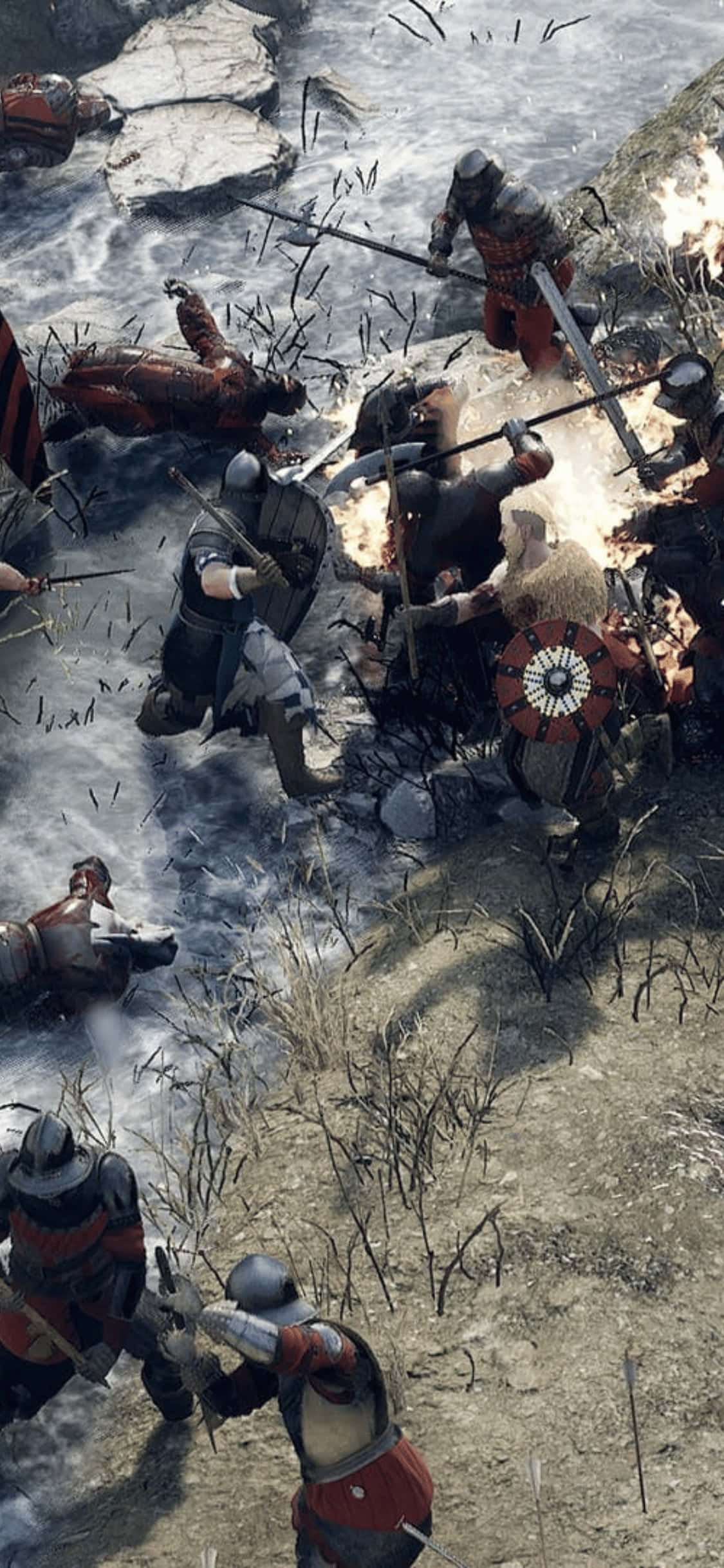 戦士の激突 iPhone Xs Mordhau 壁紙