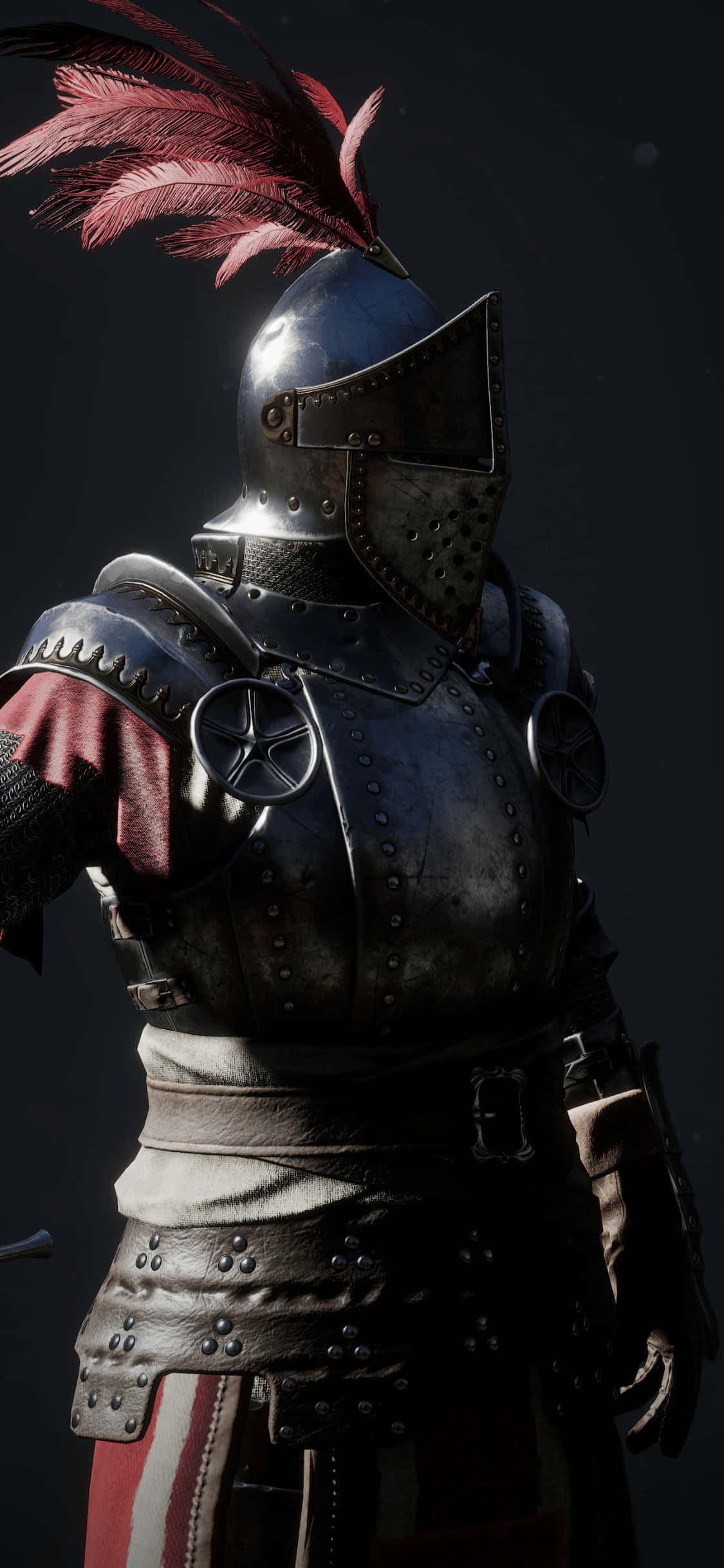 クールな銀の戦士 iPhone Xs Mordhau 背景 壁紙