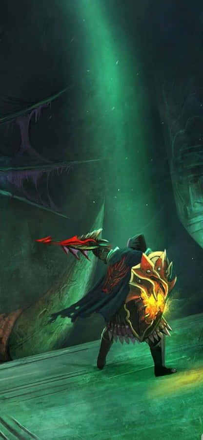 iPhone XS Runescape壁紙 洞窟の戦士 壁紙