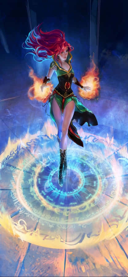 iPhone Xs Runescape 背景 Ariane The Sorceress 壁紙