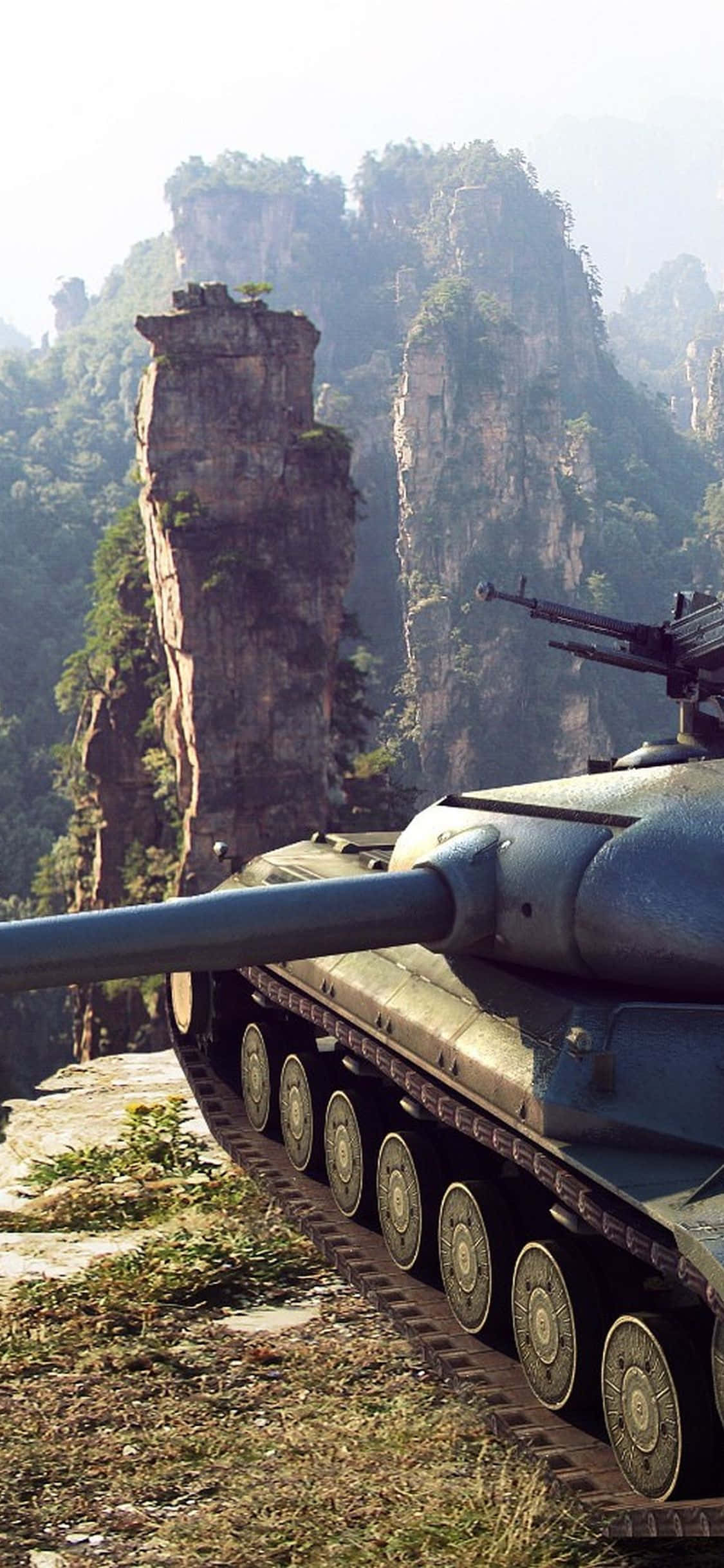 戦闘準備完了 – iPhone XS 戦車 壁紙