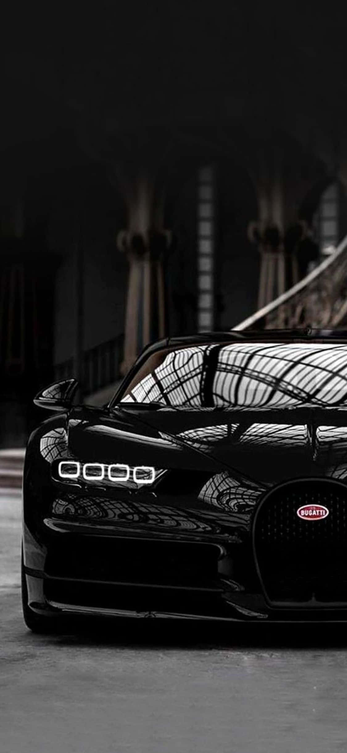 iPhone XSにBugattiのクラシックスタイル 壁紙