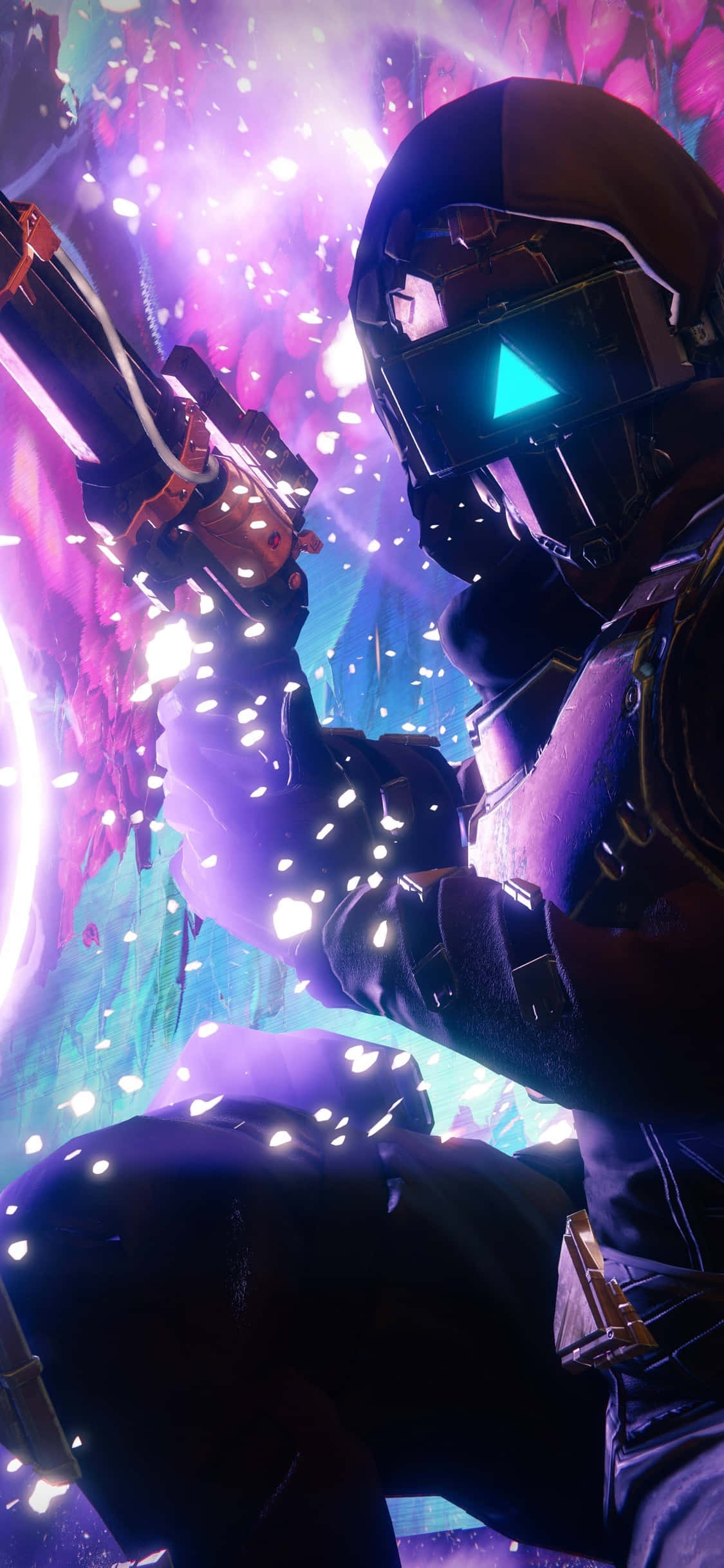 アイコニックなiPhone XsとDestiny 2で銀河を超えたゲームを 壁紙