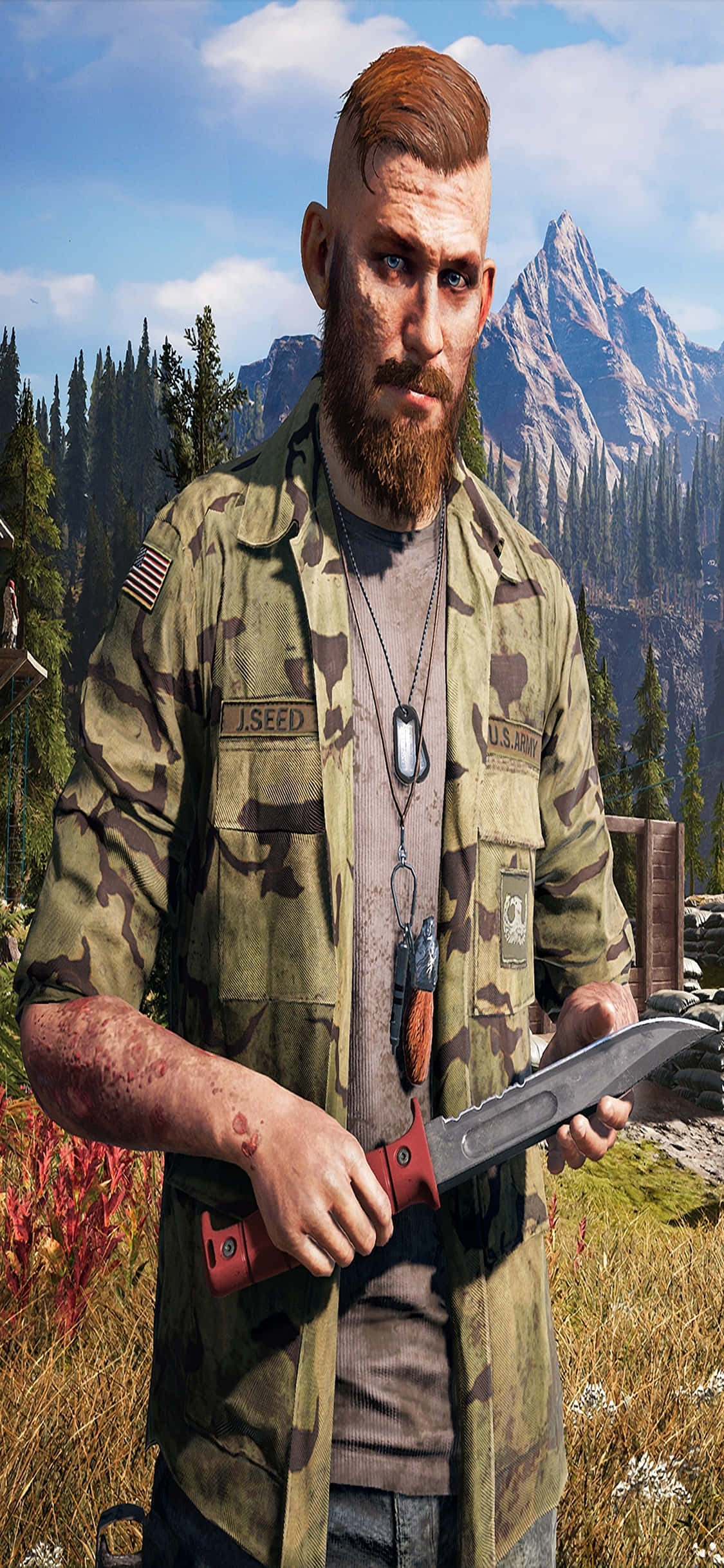 高精細ゲーミング体験：iPhone XsでFar Cry 5を楽しむ 壁紙