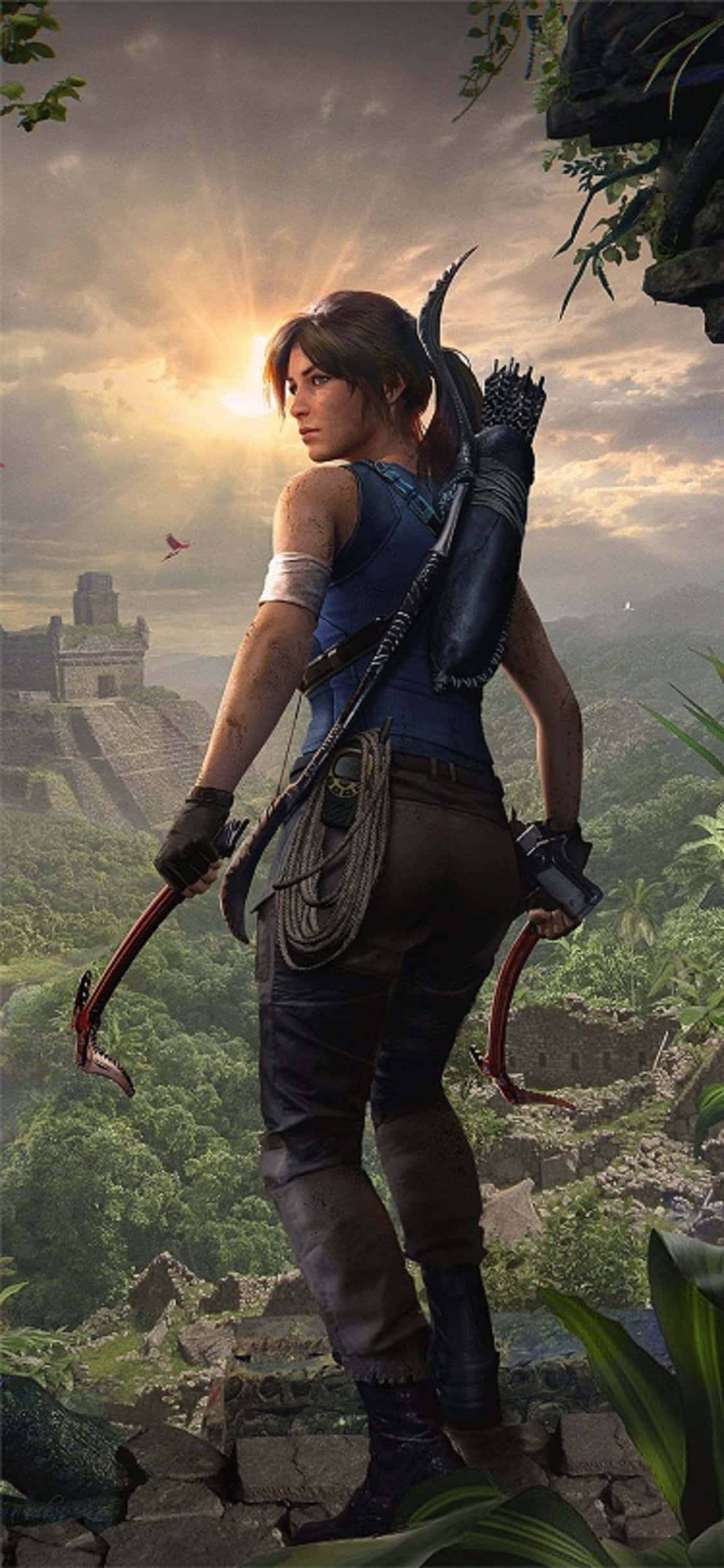iPhone Xで楽しむShadow of the Tomb Raiderの息をのむような映像 壁紙