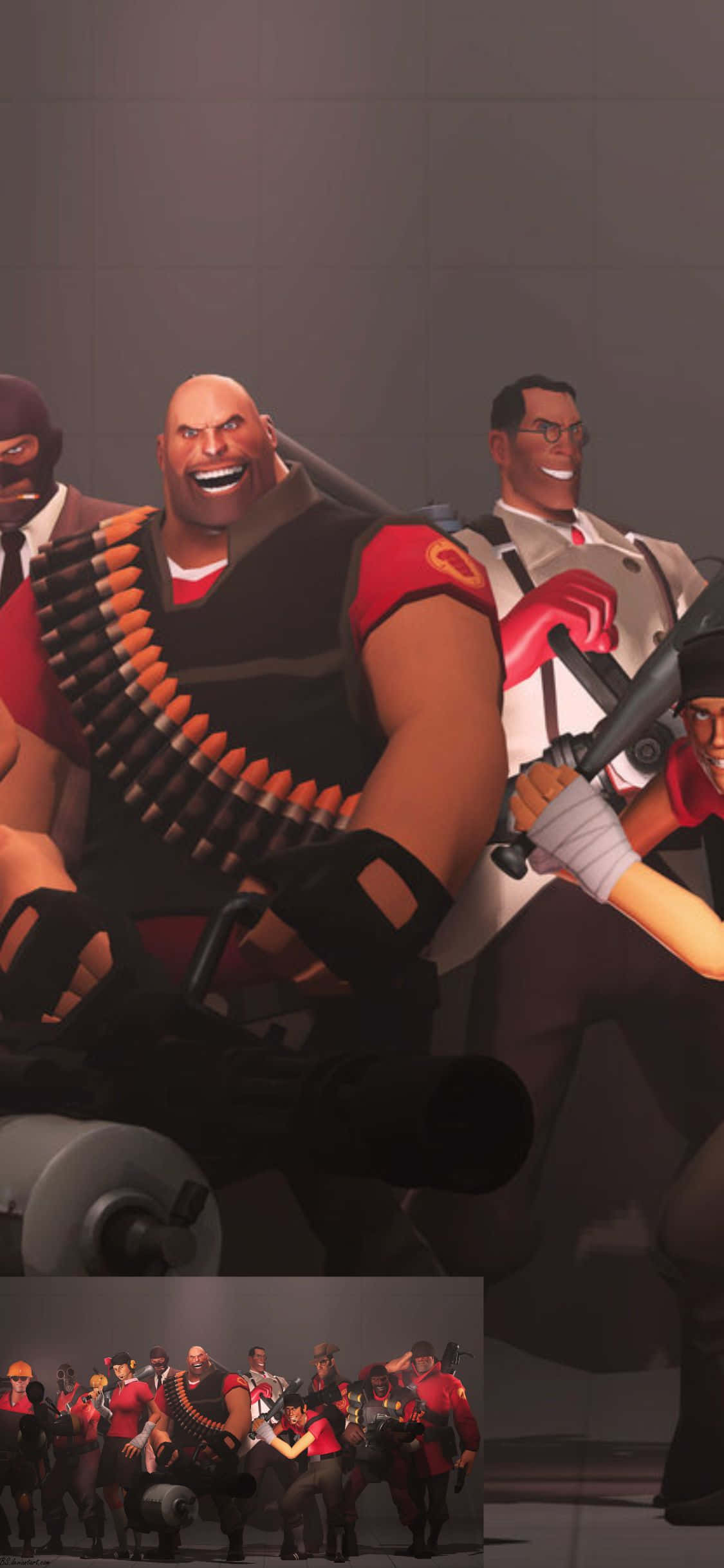 iPhone XSでTeam Fortress 2をプレイ 壁紙