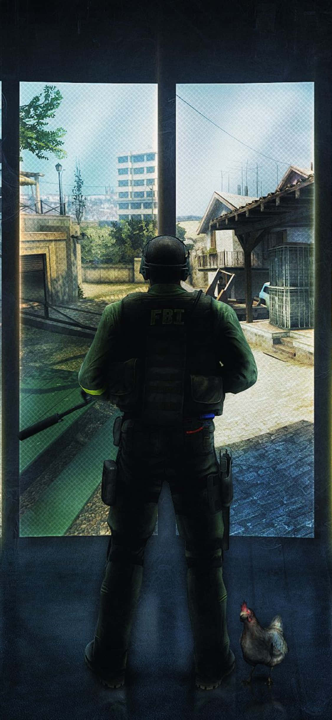 Counter-Strike Global Offensiveの仲間とシナリオを生き残れ iPhone XS 壁紙