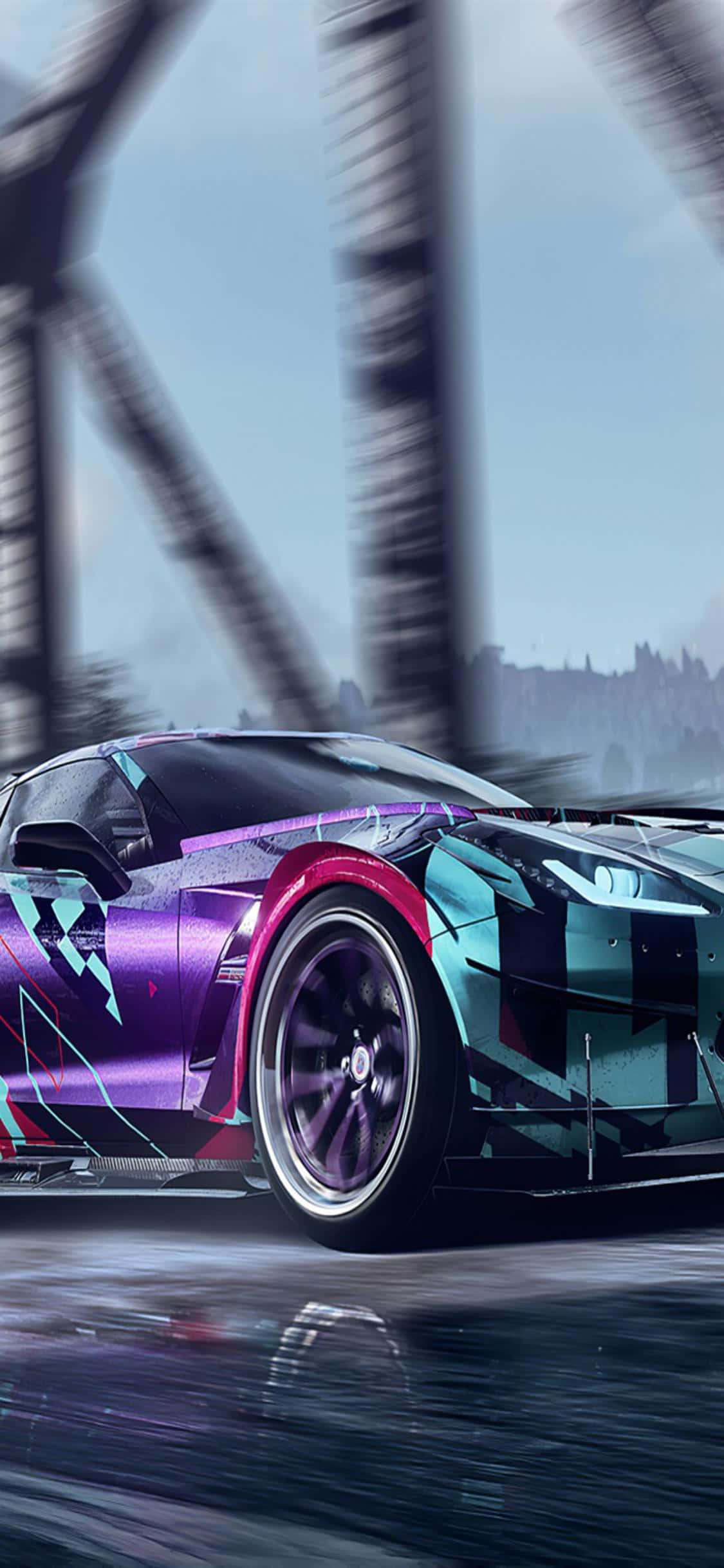iPhone Xsで『Need For Speed Heat』の内なるスピードスターを解き放て 壁紙