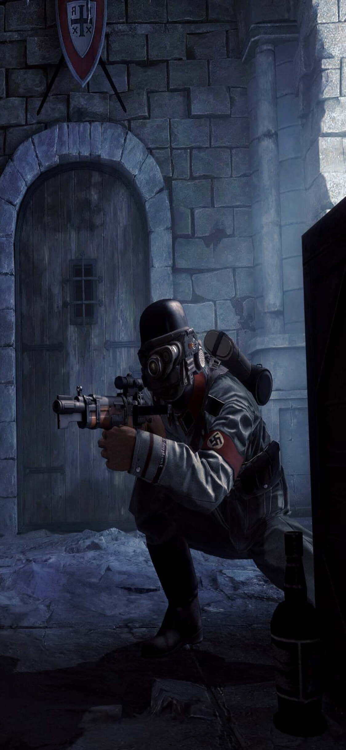 iPhone XsでWolfenstein IIのゲームレベルを引き上げよう 壁紙