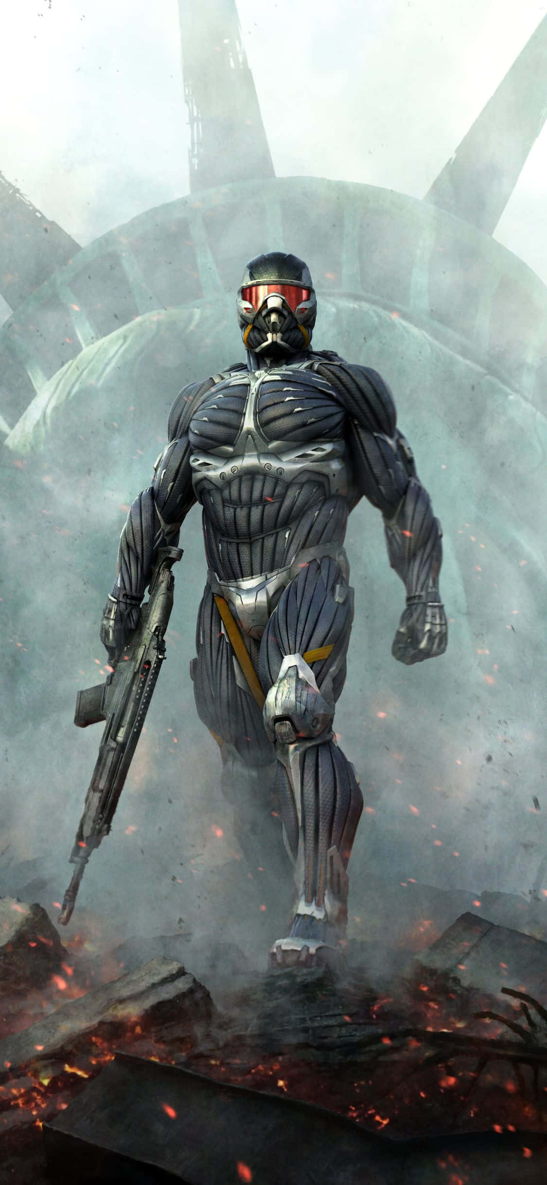 iPhone XでCrysis 3をプレイ 壁紙