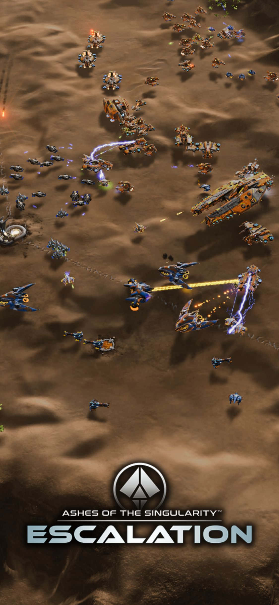 iPhone Xで実現するAshes of the Singularity Escalationの信じられないほど詳細なグラフィック 壁紙