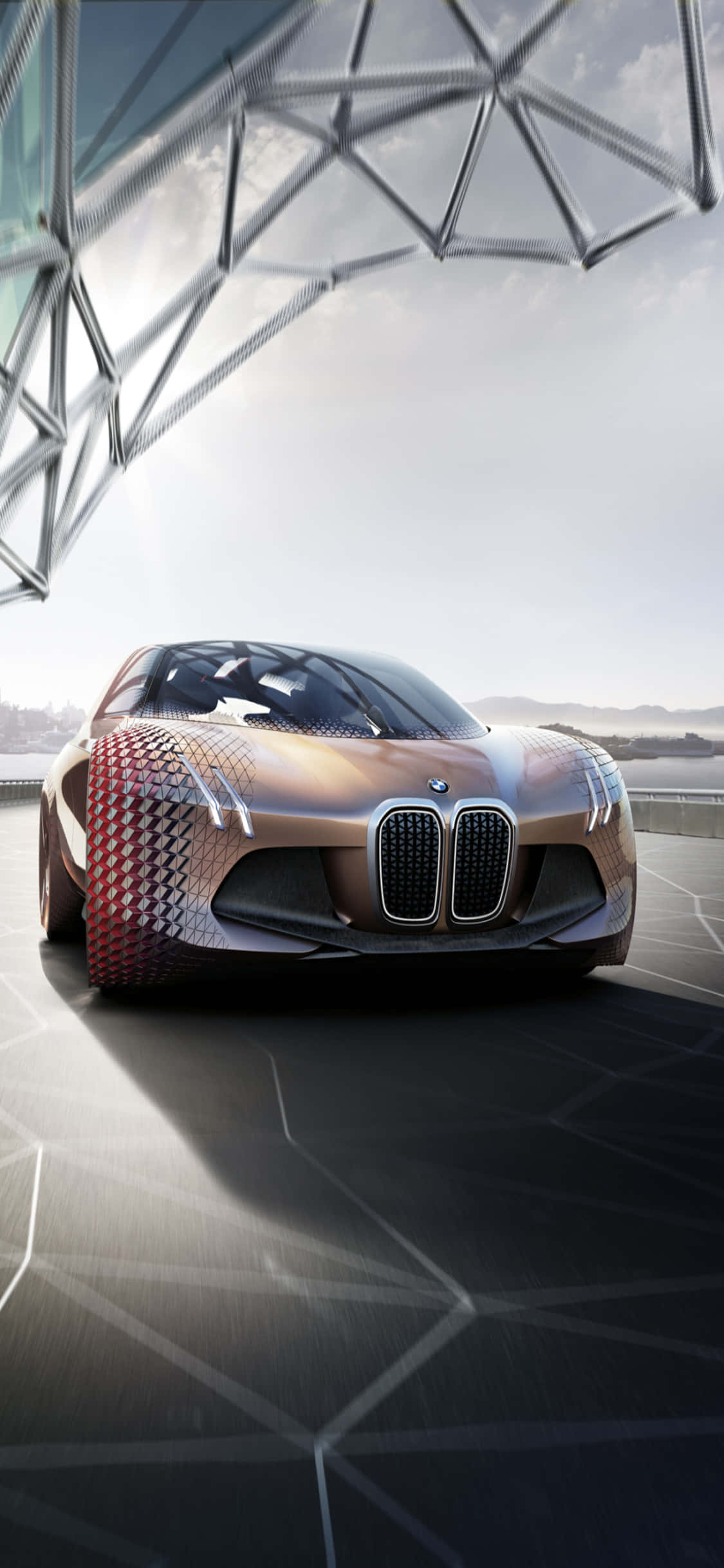 iPhone XとBMWが描く、贅沢な暮らしの完璧な象徴 壁紙