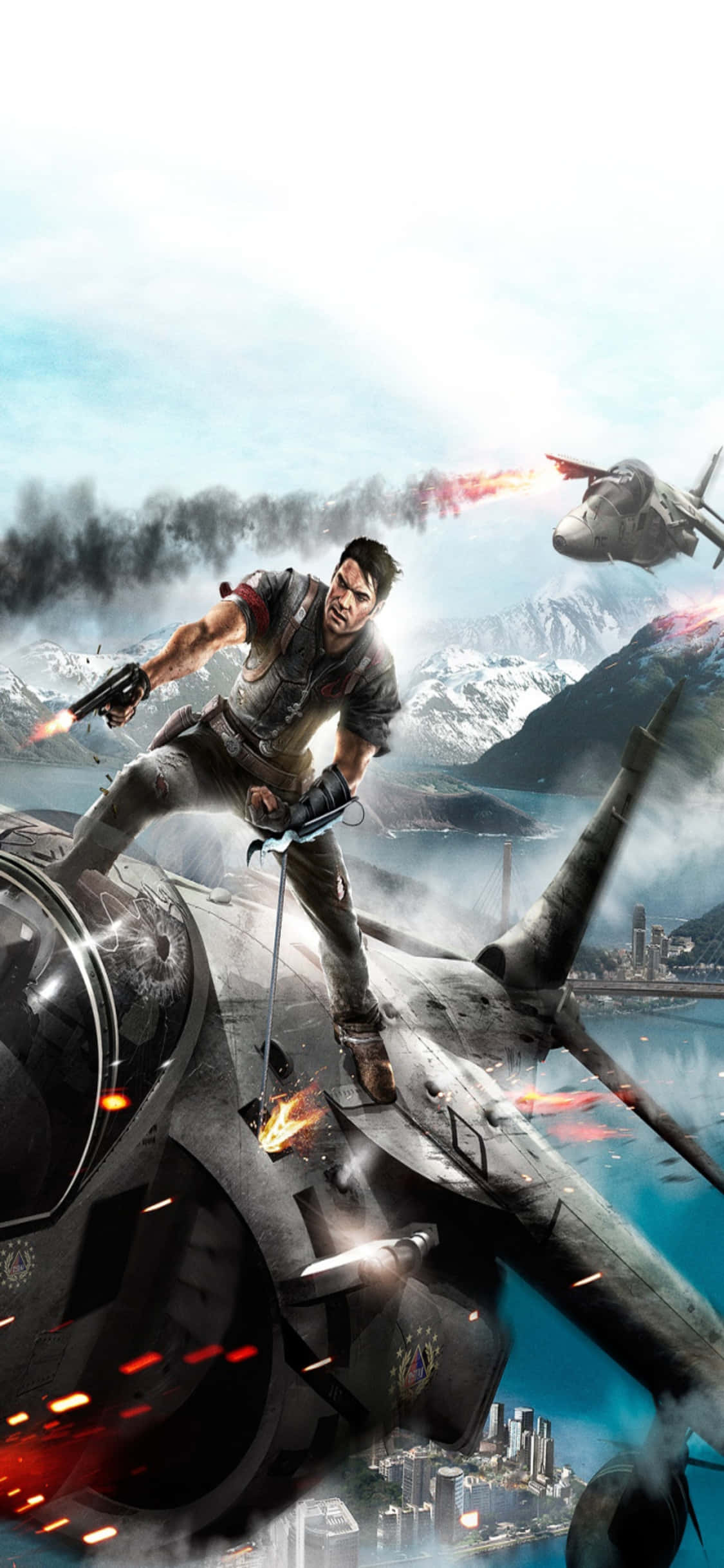 iPhone XとJust Cause 4でカオスを解き放て 壁紙