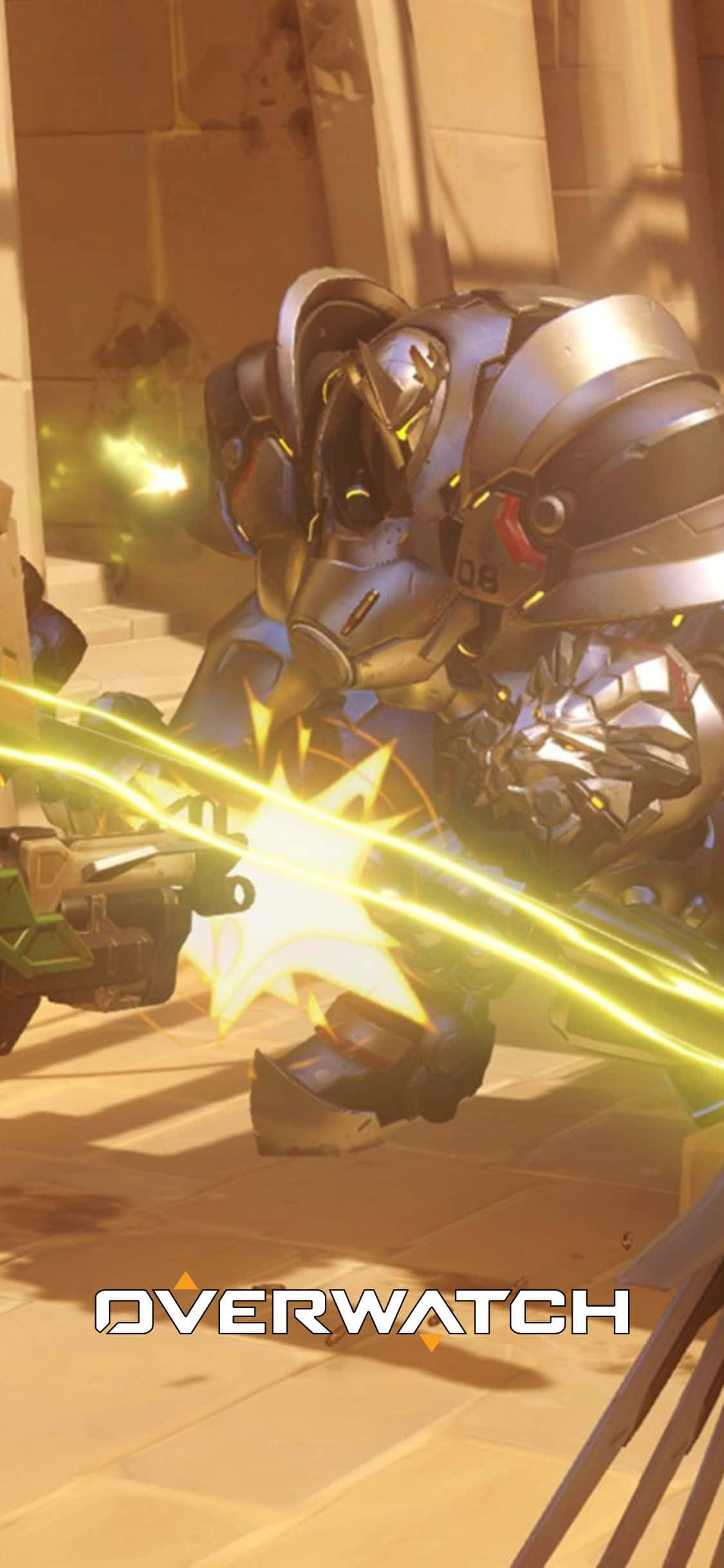 iPhone XとOverwatchで戦いに参加しよう 壁紙