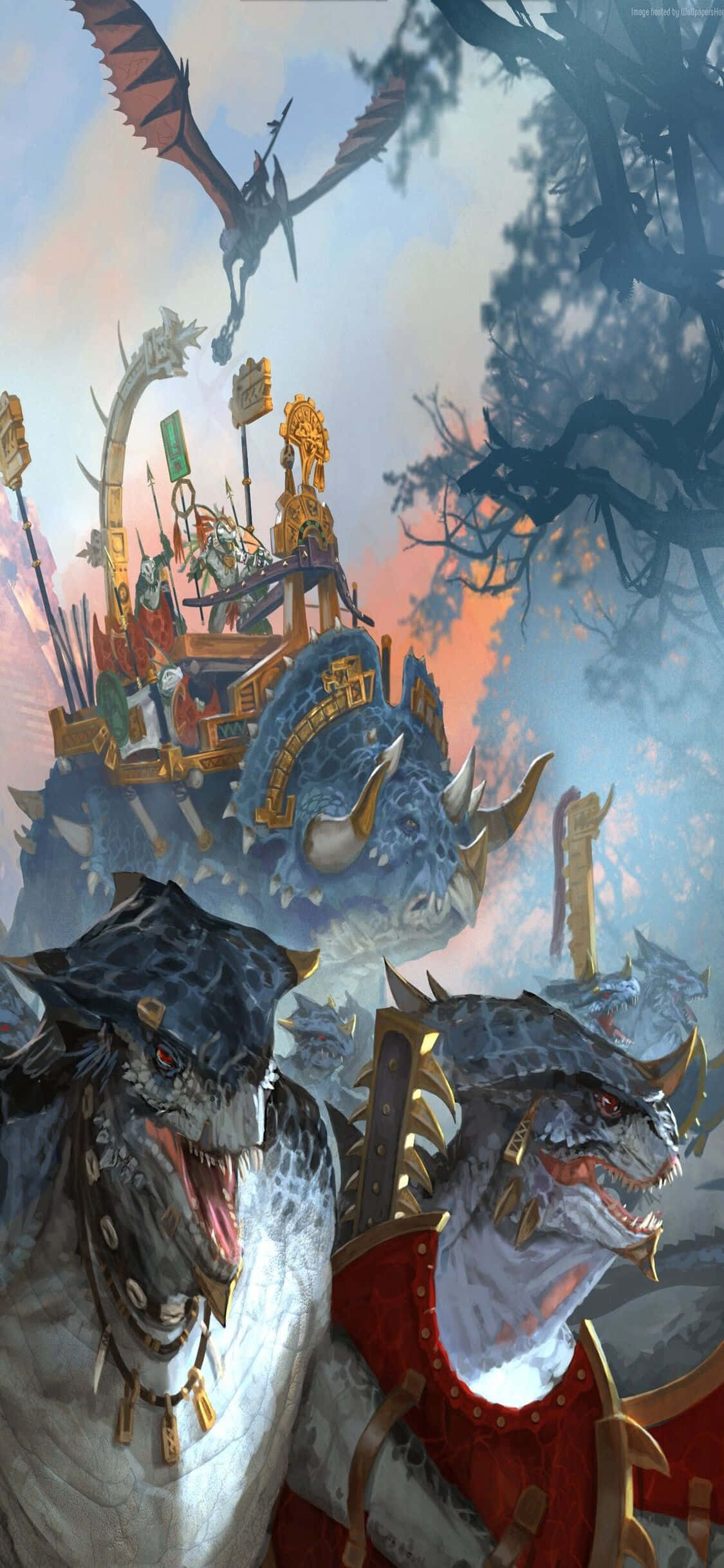 「iPhone XとTotal War Warhammerで戦略ゲームを次のレベルへ」 壁紙