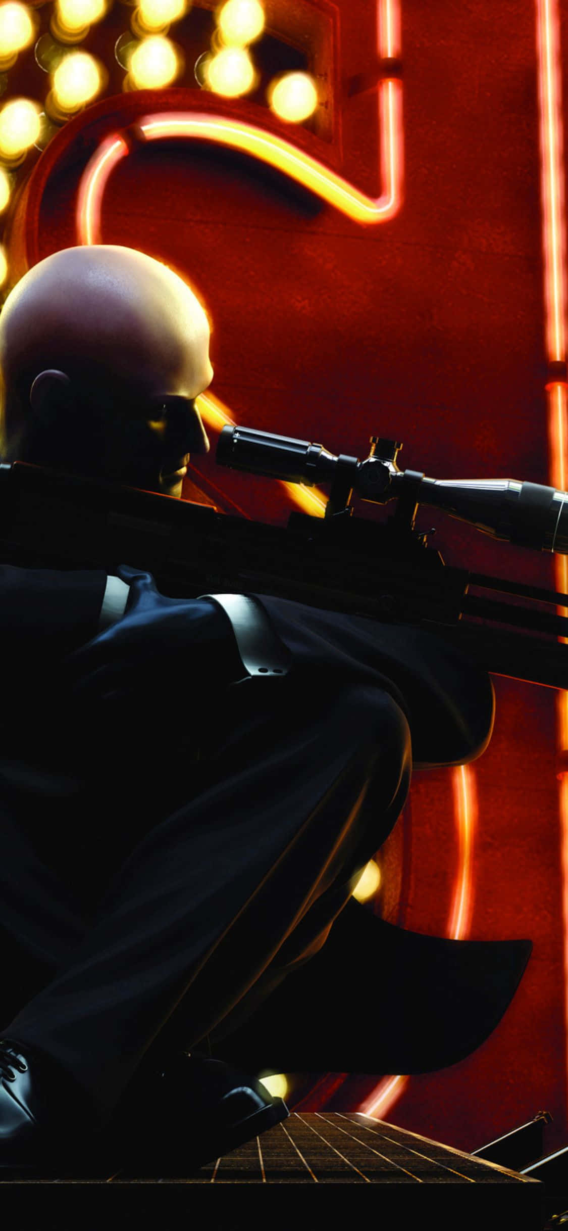 iPhone XとHitman Absolutionでスタイリッシュに任務を遂行 壁紙