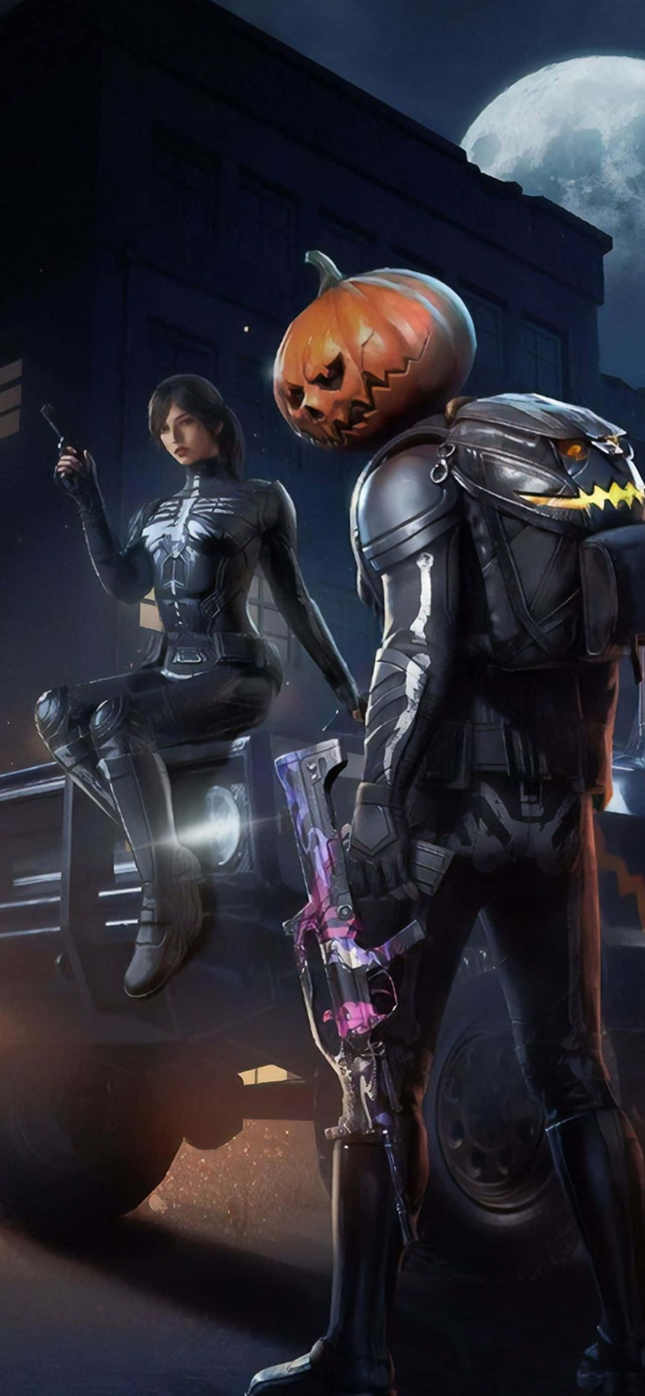 ハロウィンにiPhoneでTrick or Treat 壁紙