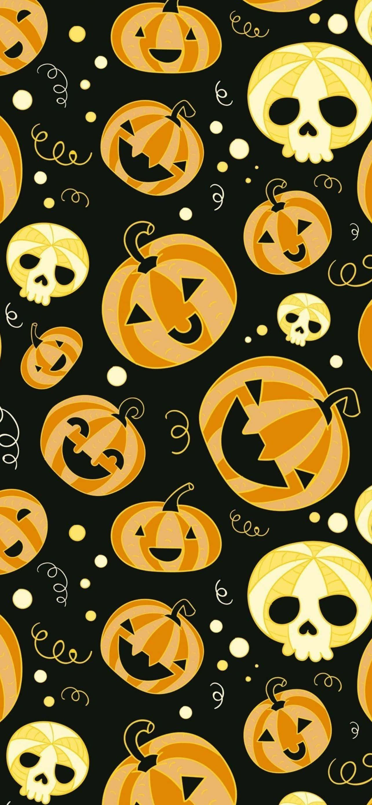 iPhoneでハロウィンの楽しい雰囲気を満喫 壁紙