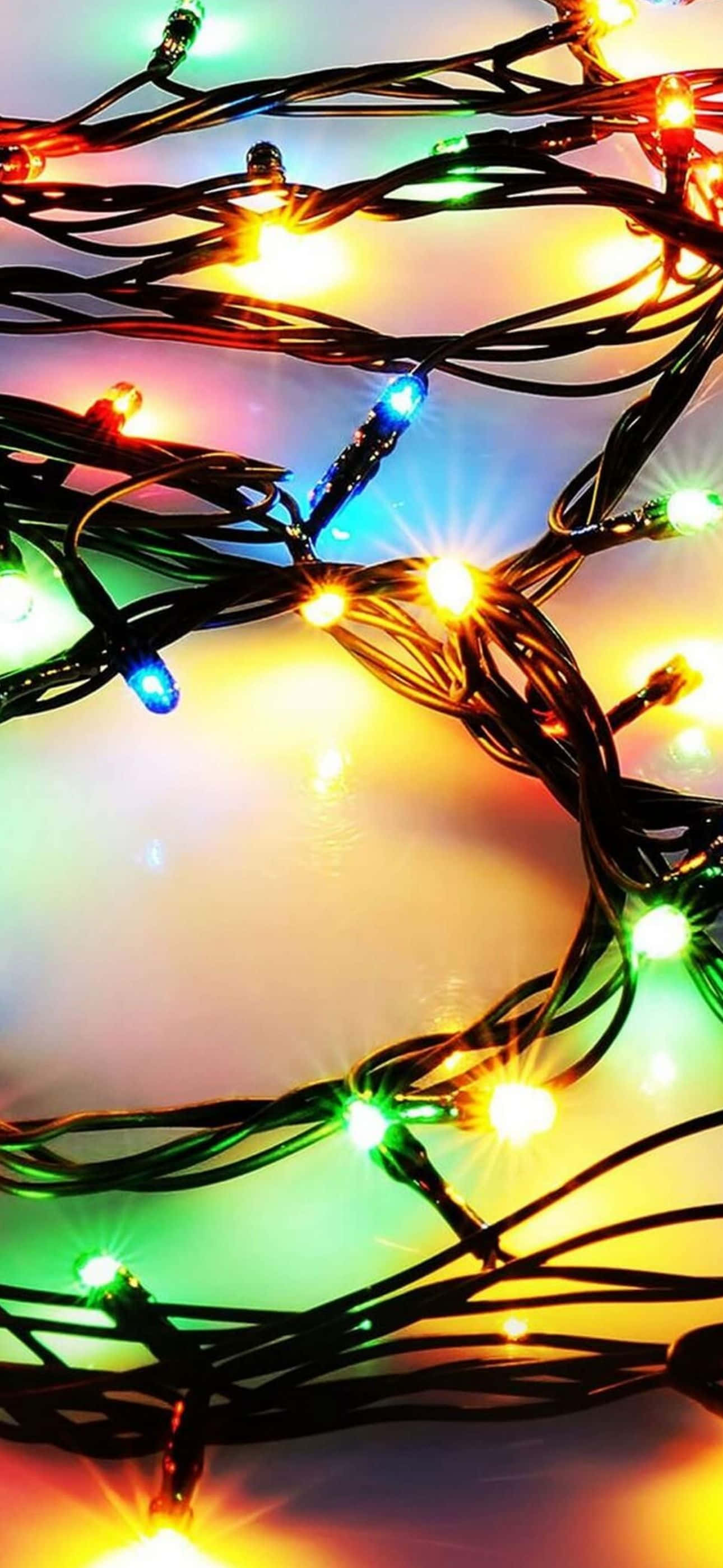 iPhoneで楽しいクリスマスホリデーを 壁紙